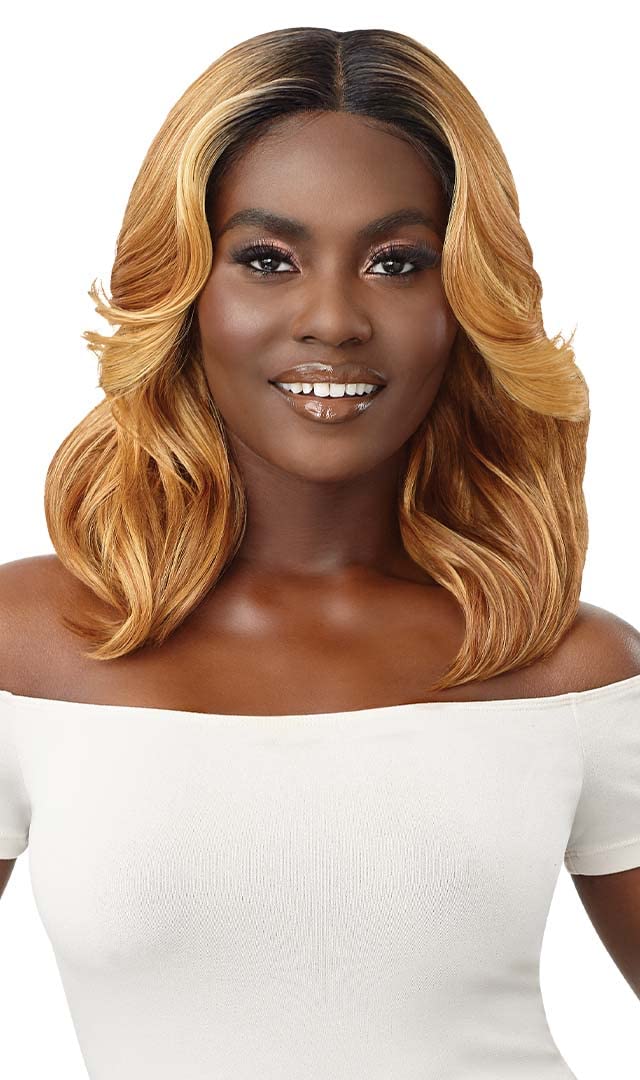 Outre EveryWear Synthetic HD Lace Front Wig - EVERY 21 (Color:DRFF RED VELVET)