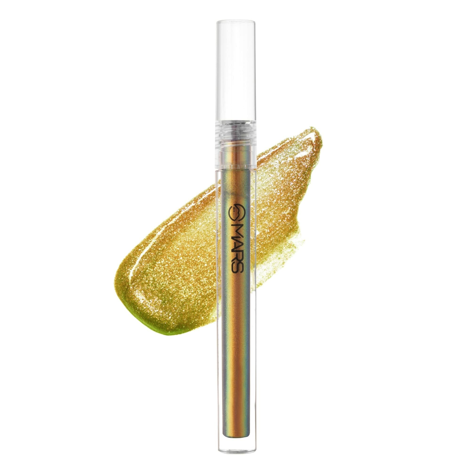Mars Northern Lights Duo Chrome Liquid Eyeliner (1.5 Ml) (02Solar Flare) | Quick Dry Formula | Water Resistant | Smudgeproof | 