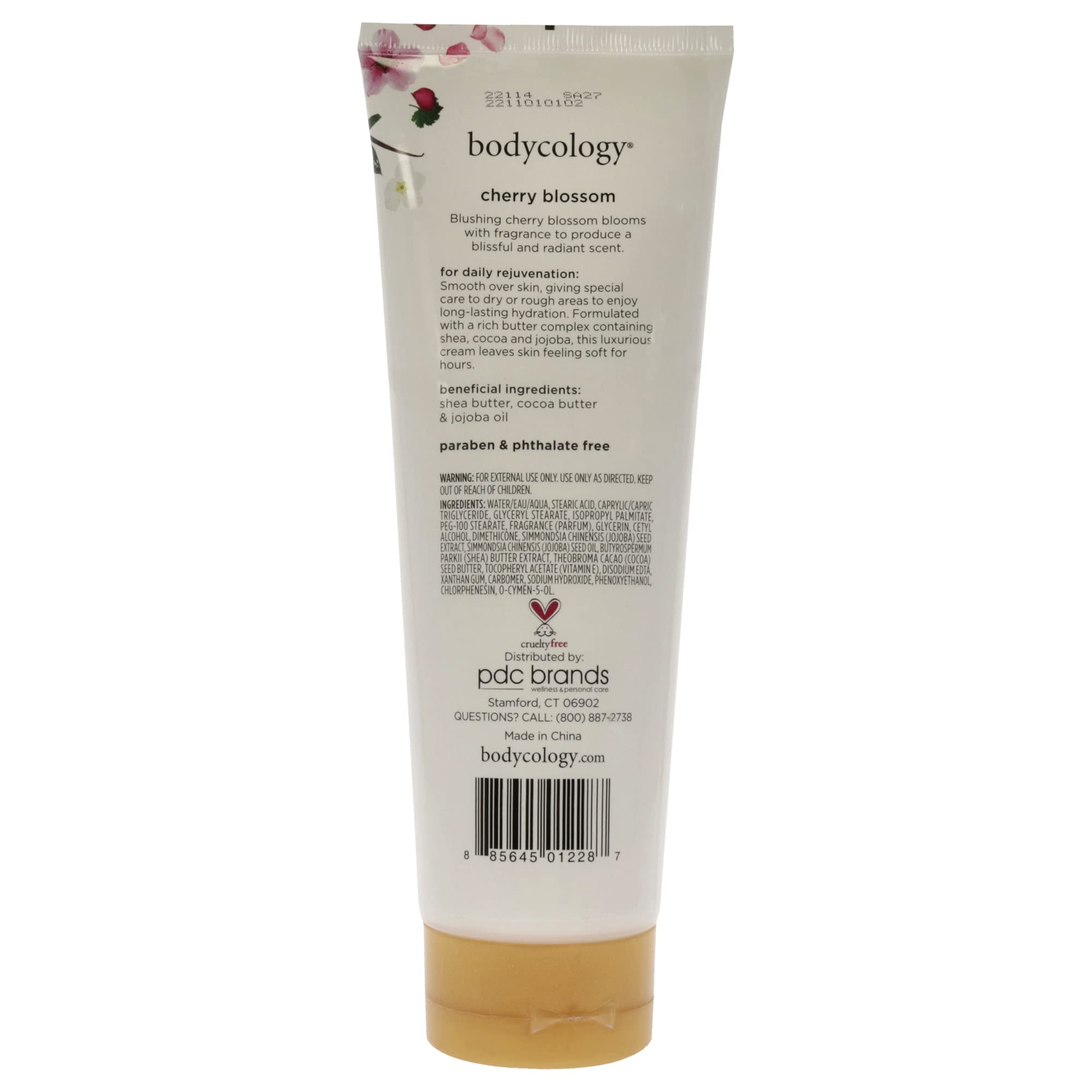 Cherry Blossom Moisturizing Body Cream For Women 8 Oz (2)