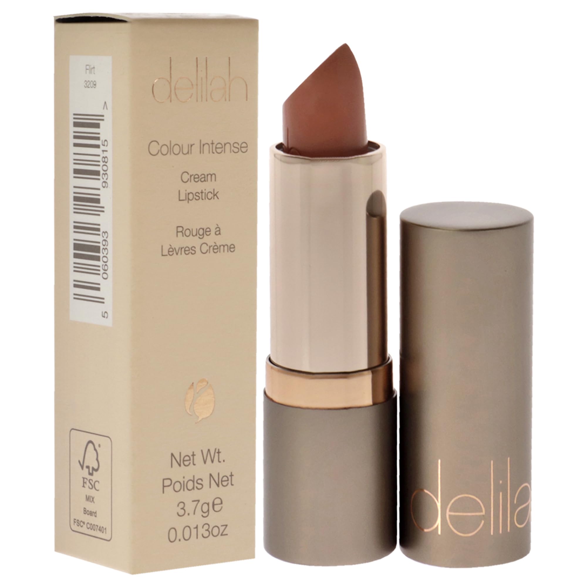 Delilah - Colour Intense Cream Lipstick - Flirt - Rich Pigmented - Long Lasting, Hydrating, Velvety Creamy Lipstick For Women -