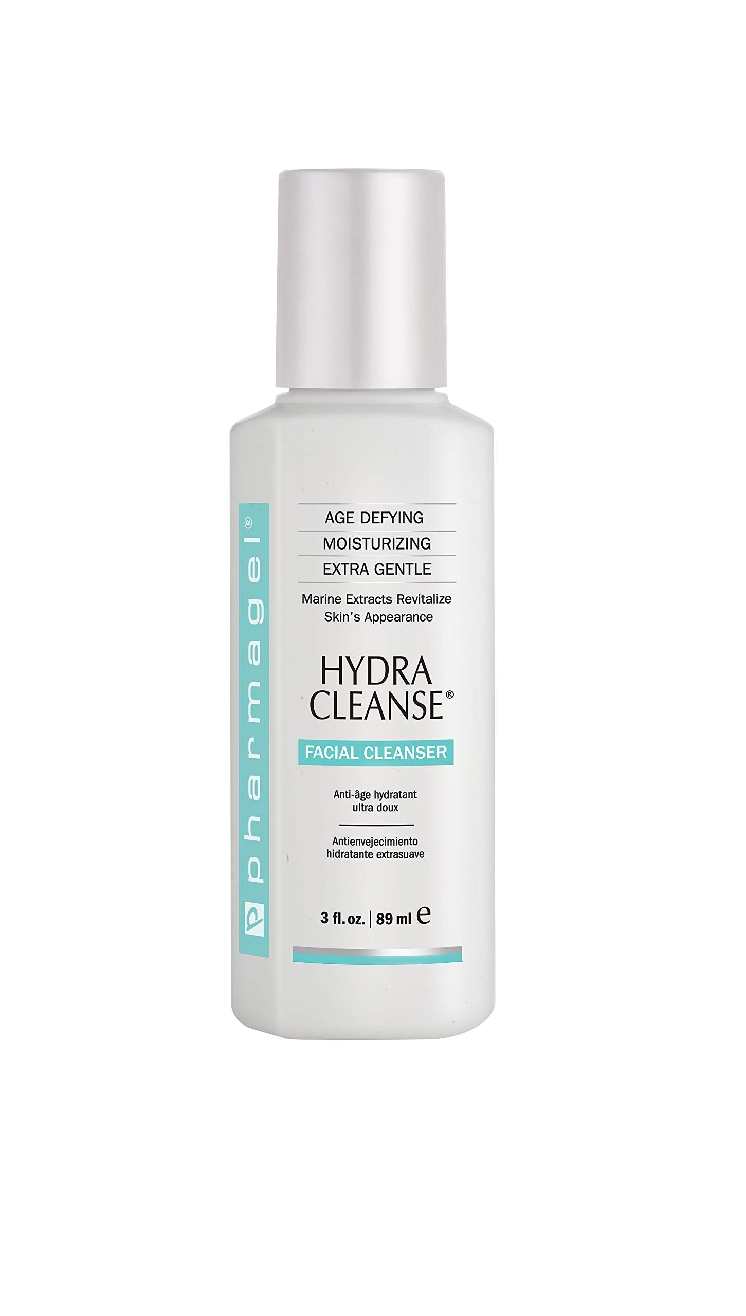 Pharmagel Hydra Cleanse Water Rinseable Facial Cleanser For All Skin Types | Natural Face Wash | Hydrating, Age Defying, And Rev