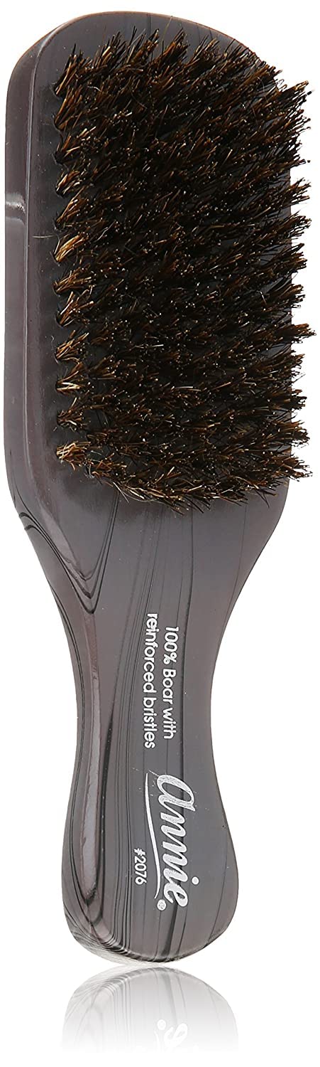 Annie Professional Club Brush 100% Natural Boar Medium Bristle
