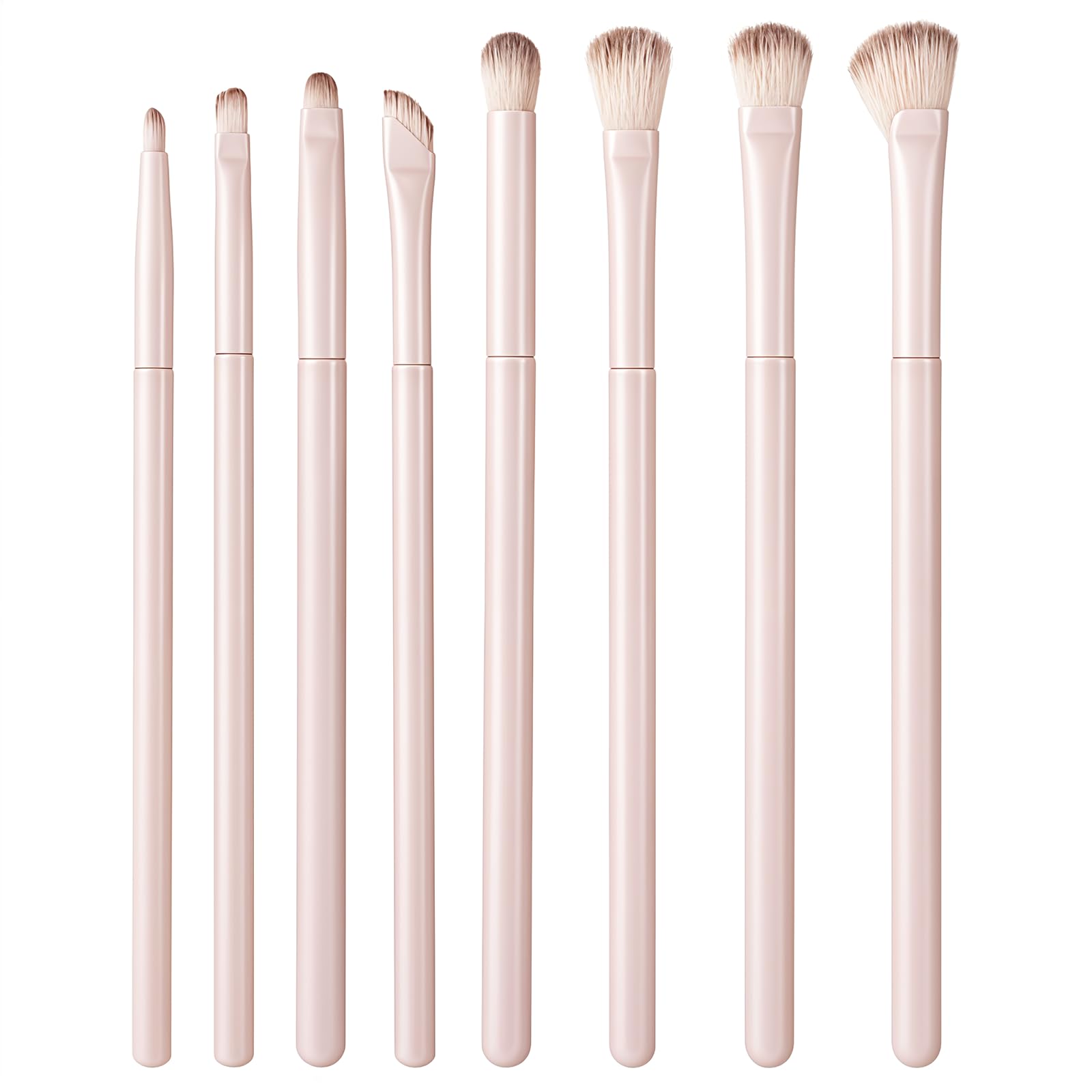 8 Pcs Blending Eyeshadow Makeup Brushes Eye Shadow Brushes Set Professional Eye Makeup Brush Set Blending Eyeshadow Makeup Brush