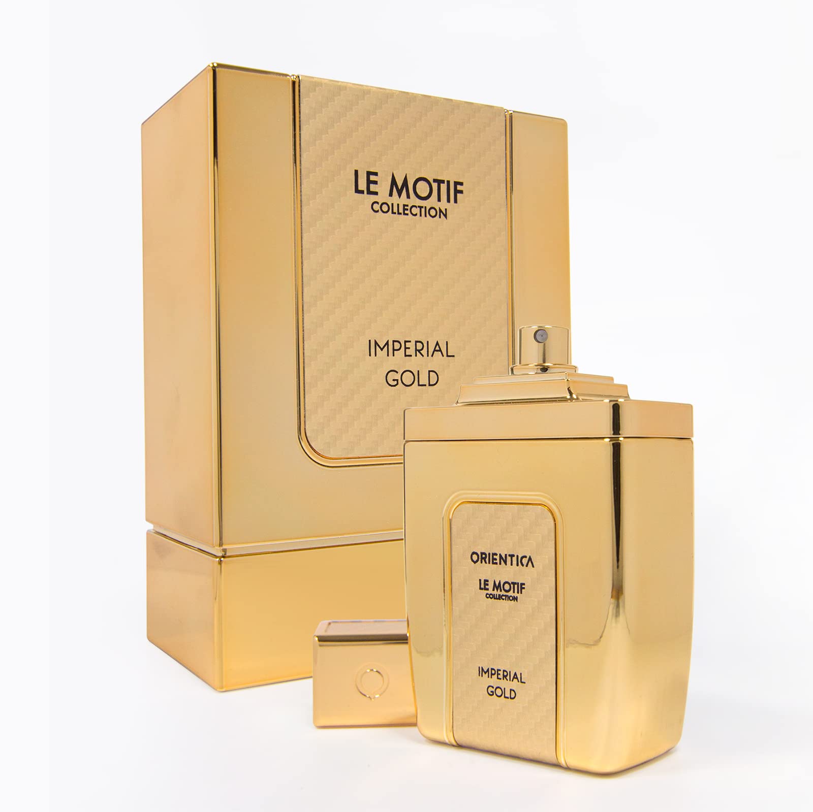 Orientica Le Motif Collection Imperial Gold For Men Eau De Parfum Spray, 29 Ounce