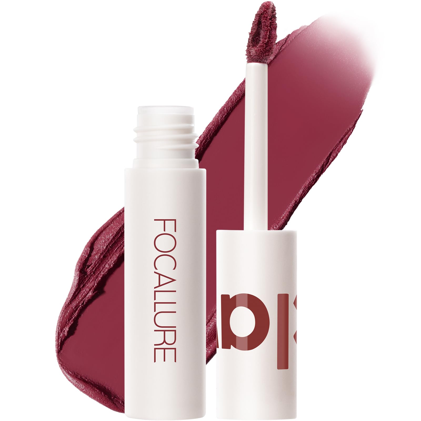 Focallure Velvet Matte Liquid Lipstick, Satin-Finish, High Pigmented Lip Color, Cheeks And Lips Tint, Lightweight, Quick-Drying,