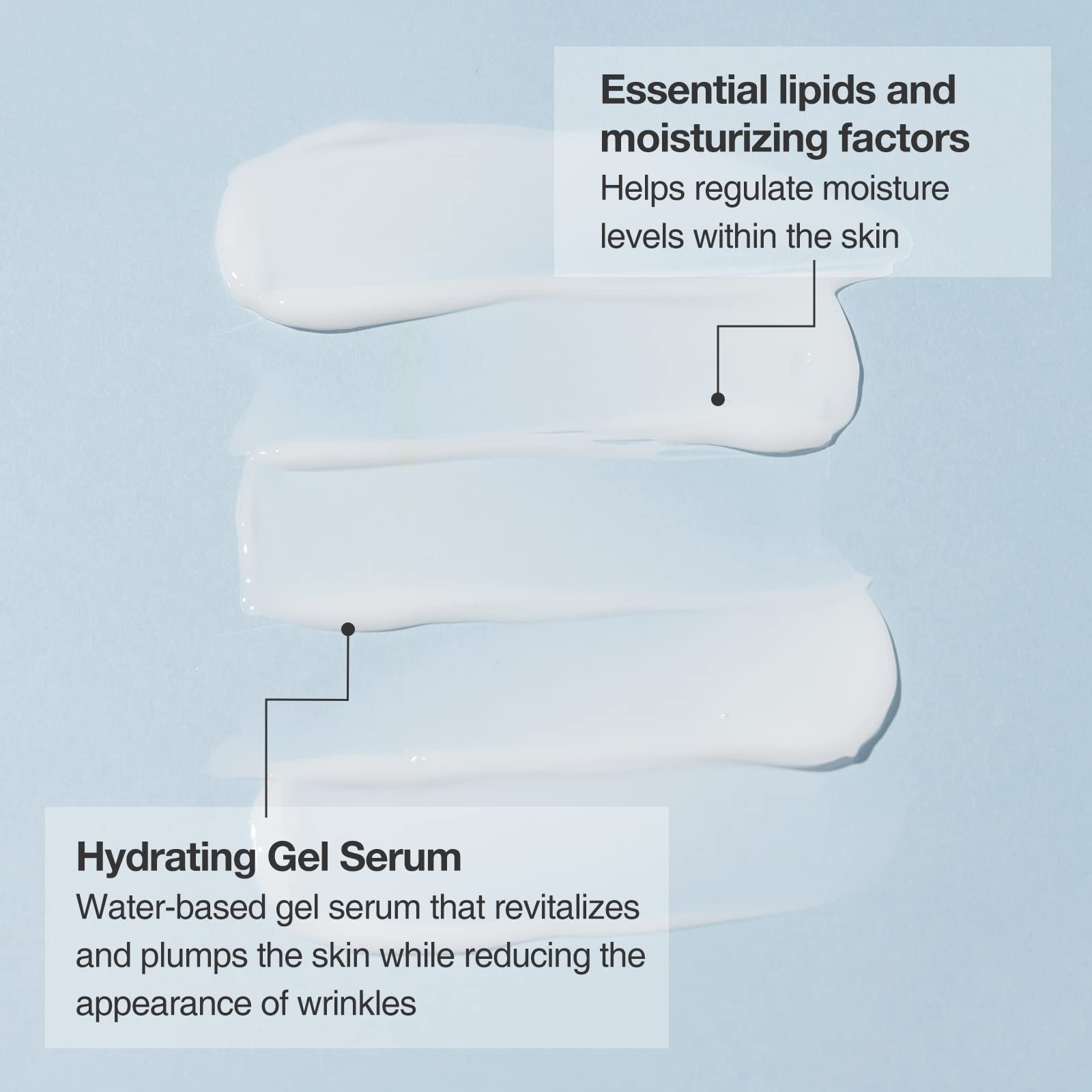OxygenCeuticals Moisture Aqua Serum, Ultra Intensive Hydrating Gel Serum for Dry, Flaky Skin, 1.69 Ounces (50ml)
