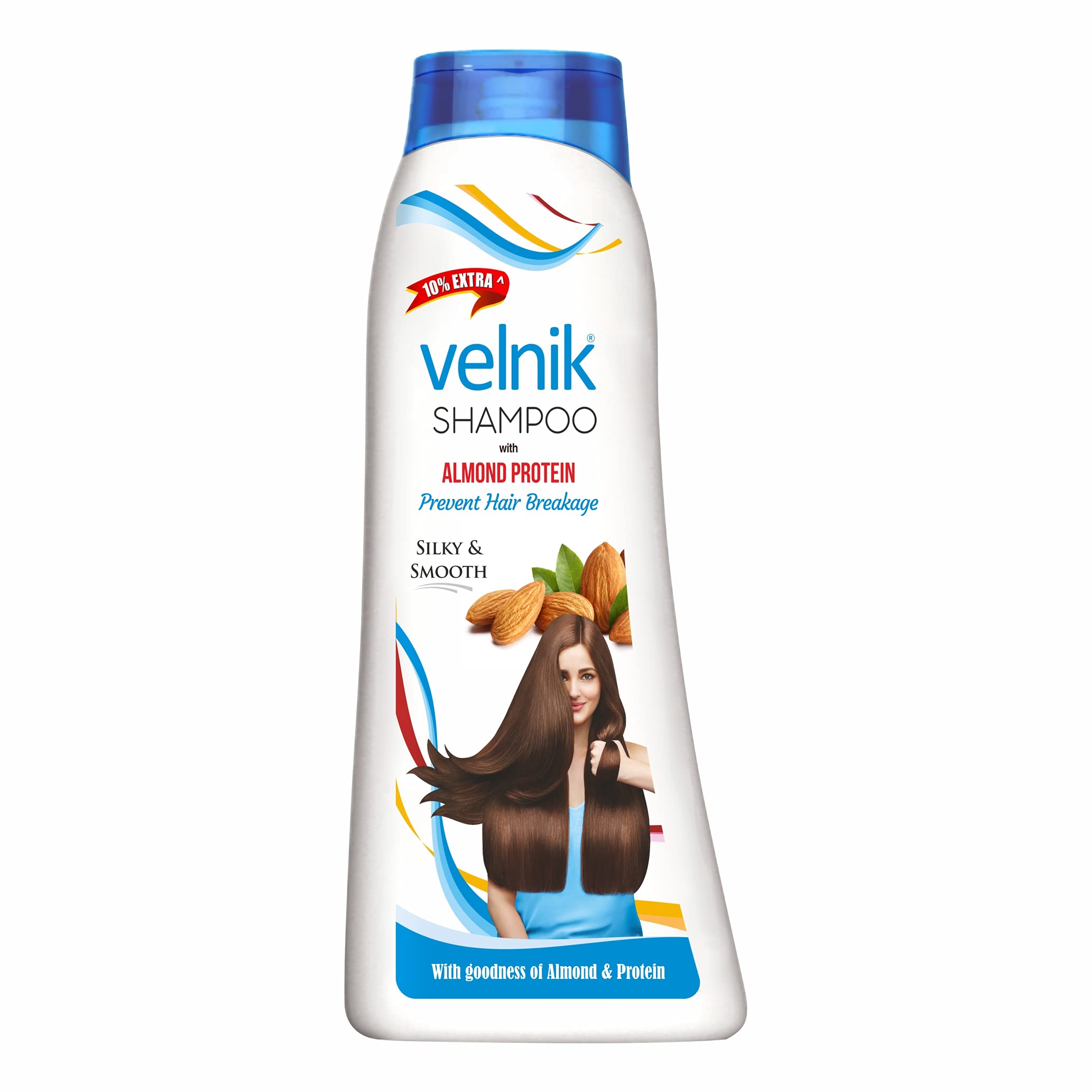 Velnik Anti Dandruff Shampoo For Hair Fall Control Damaged Undernourished & Hair Strengthening With Natural Herb & Almond Protei