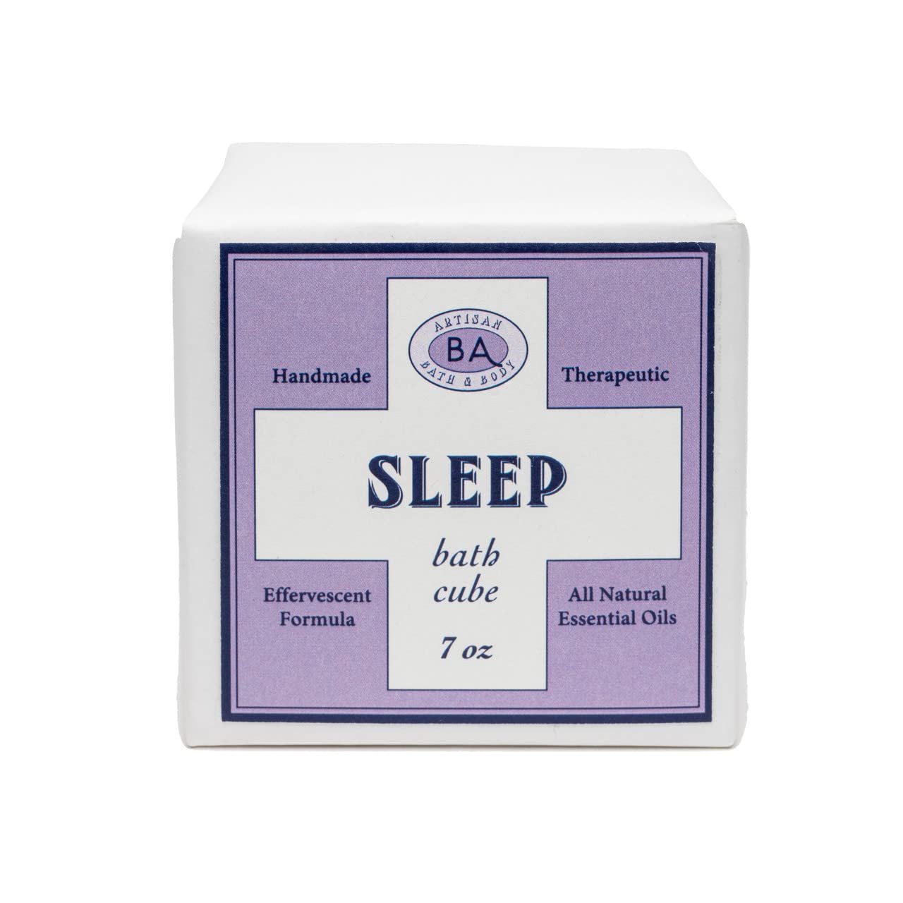 Baudelaire Sleep Bath Cube, 7 Ounce - Lavender, Chamomile, Sage