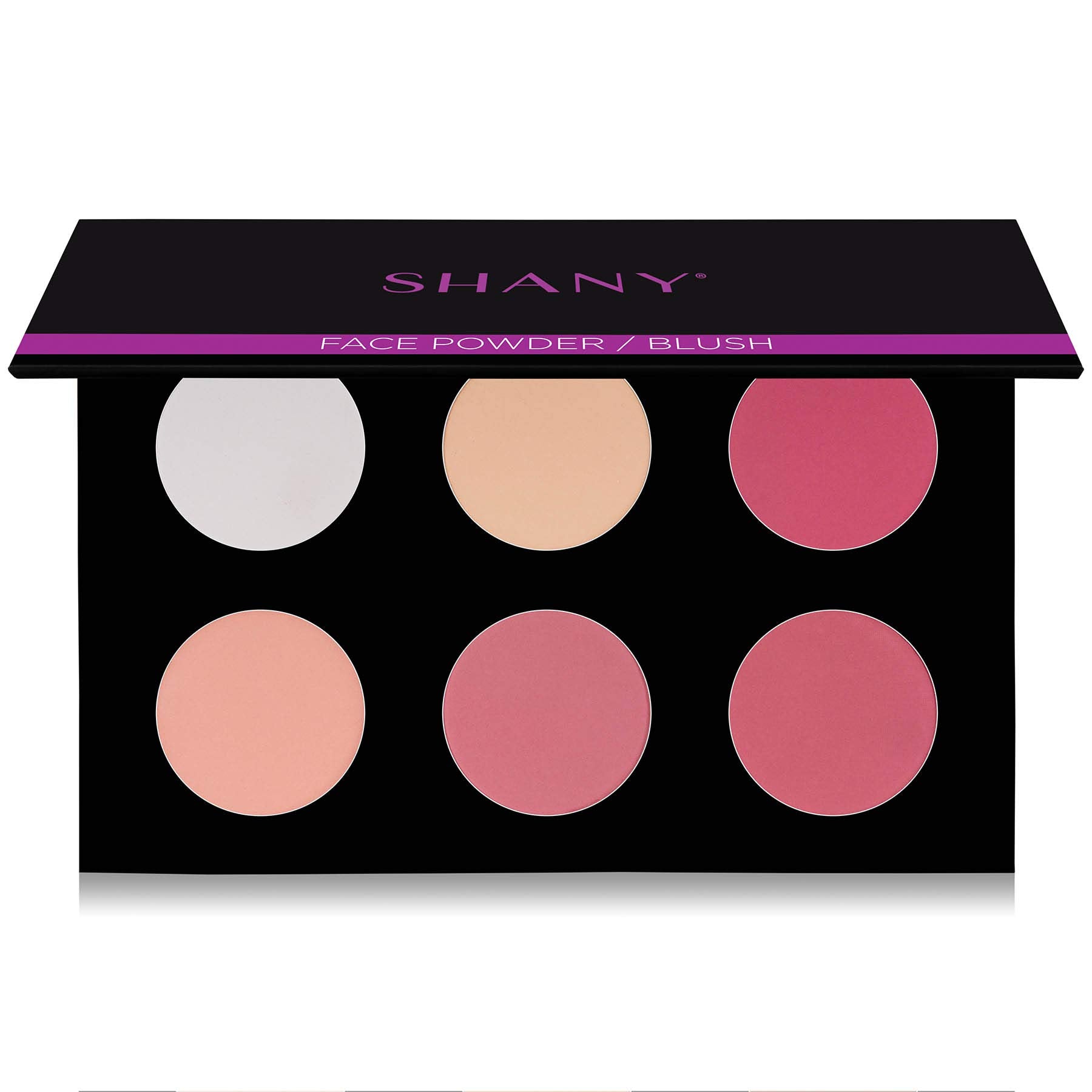 SHANY Cosmetics Shimmer & Matte Blush/Highlighter Face Palette - Layer 4 - Refill For The 6 Layer Mini Masterpiece Collection Ma