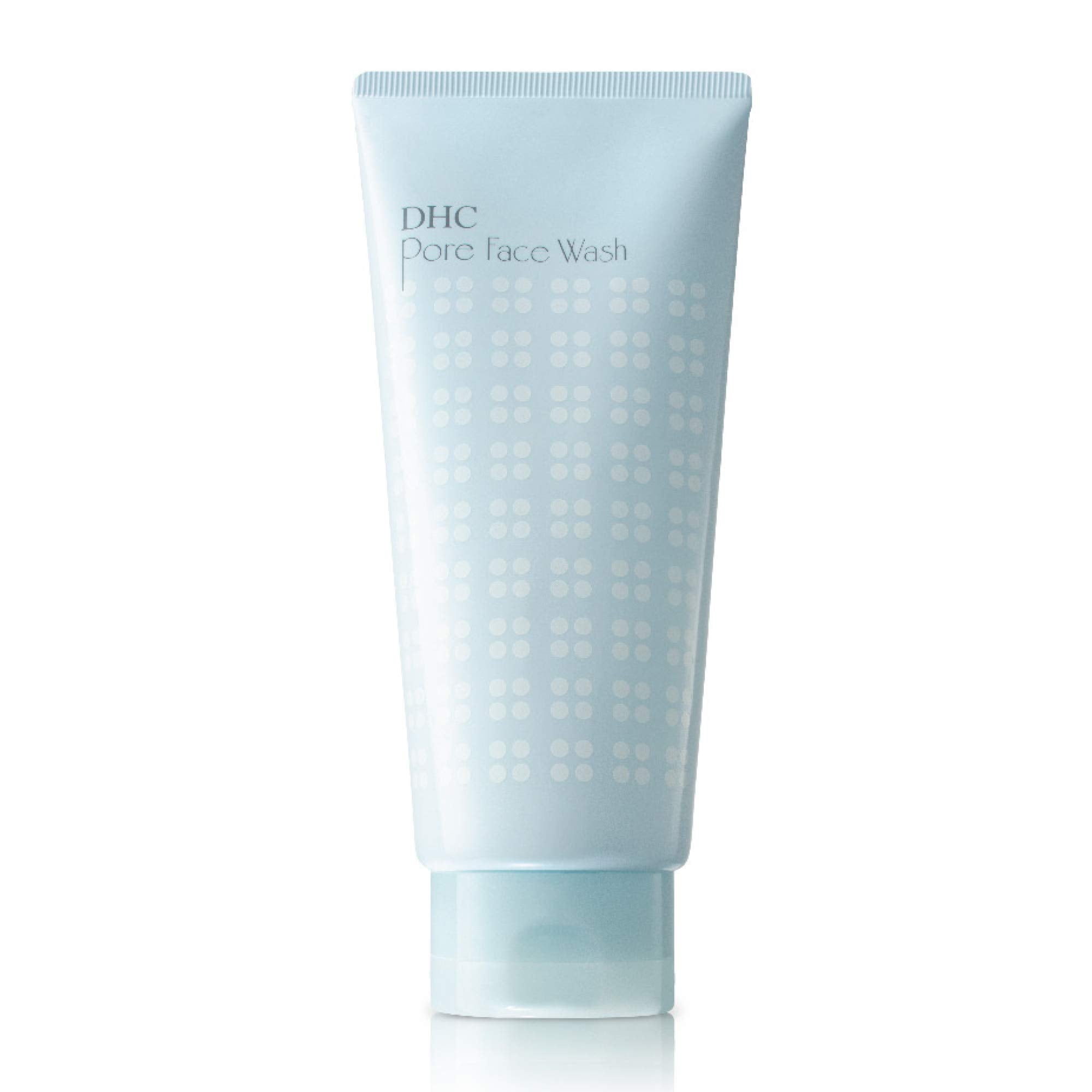 DHC Pore Face Wash, Foaming, Pore-Minimizing, Exfoliating Cream Cleanser, For Acne and Oily Prone Skin, Fragrance and Colorant F