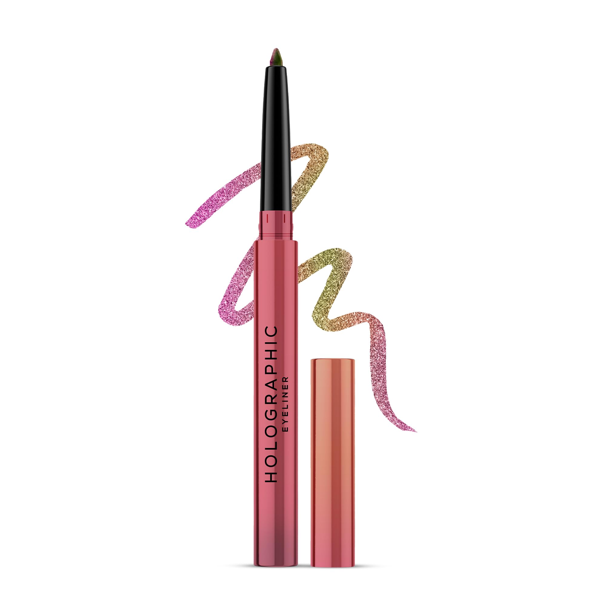 Renee Holographic Crayon Eyeliner, Smudge-Proof,Shimmery Finish & Long-Lasting, Easy Glide & Quick-Drying Formula With Monochrom