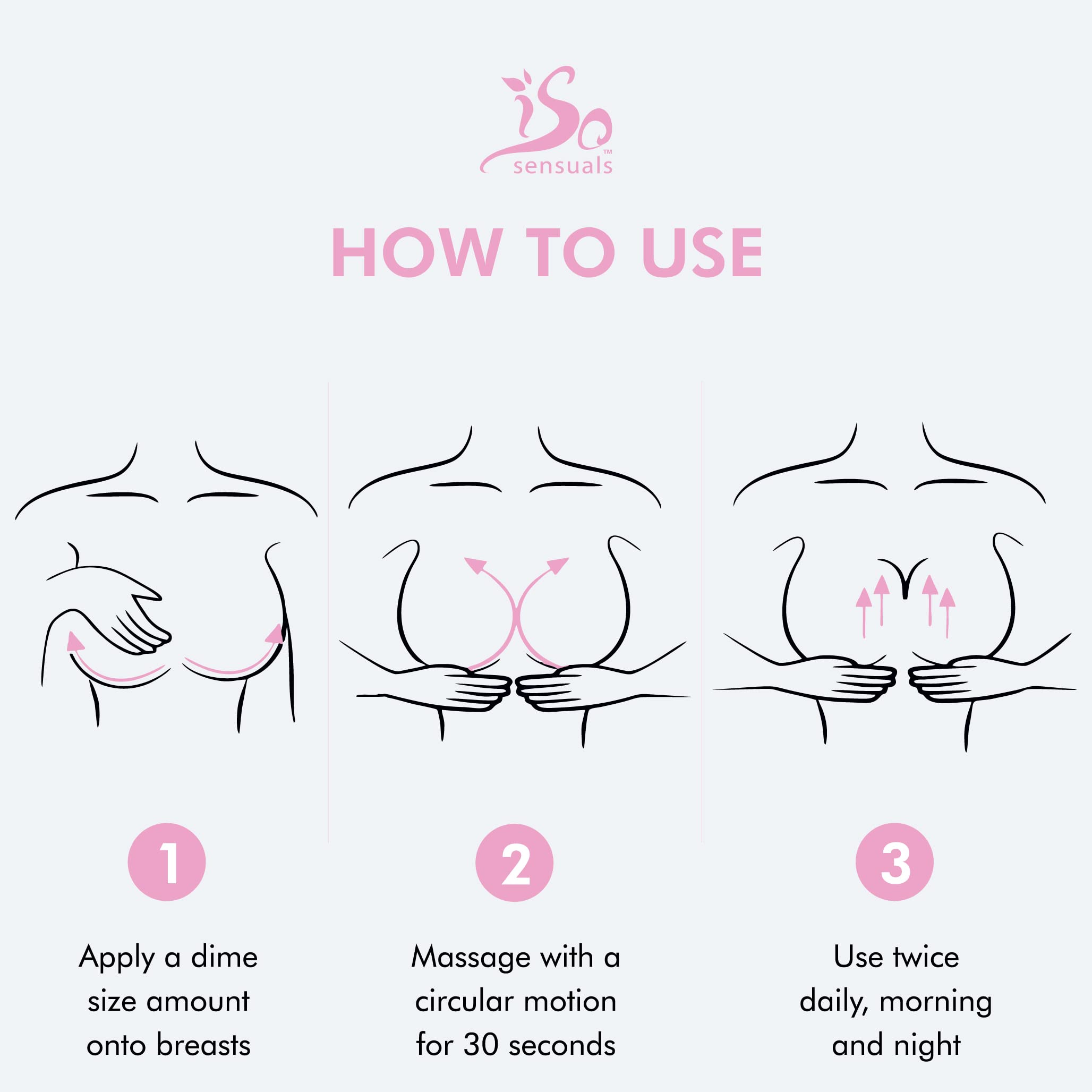 IsoSensuals ENHANCE - Rapid-Action Breast Enlargement Cream for Quick Growth - Lifting and Firming Breast Enhancement Cream with