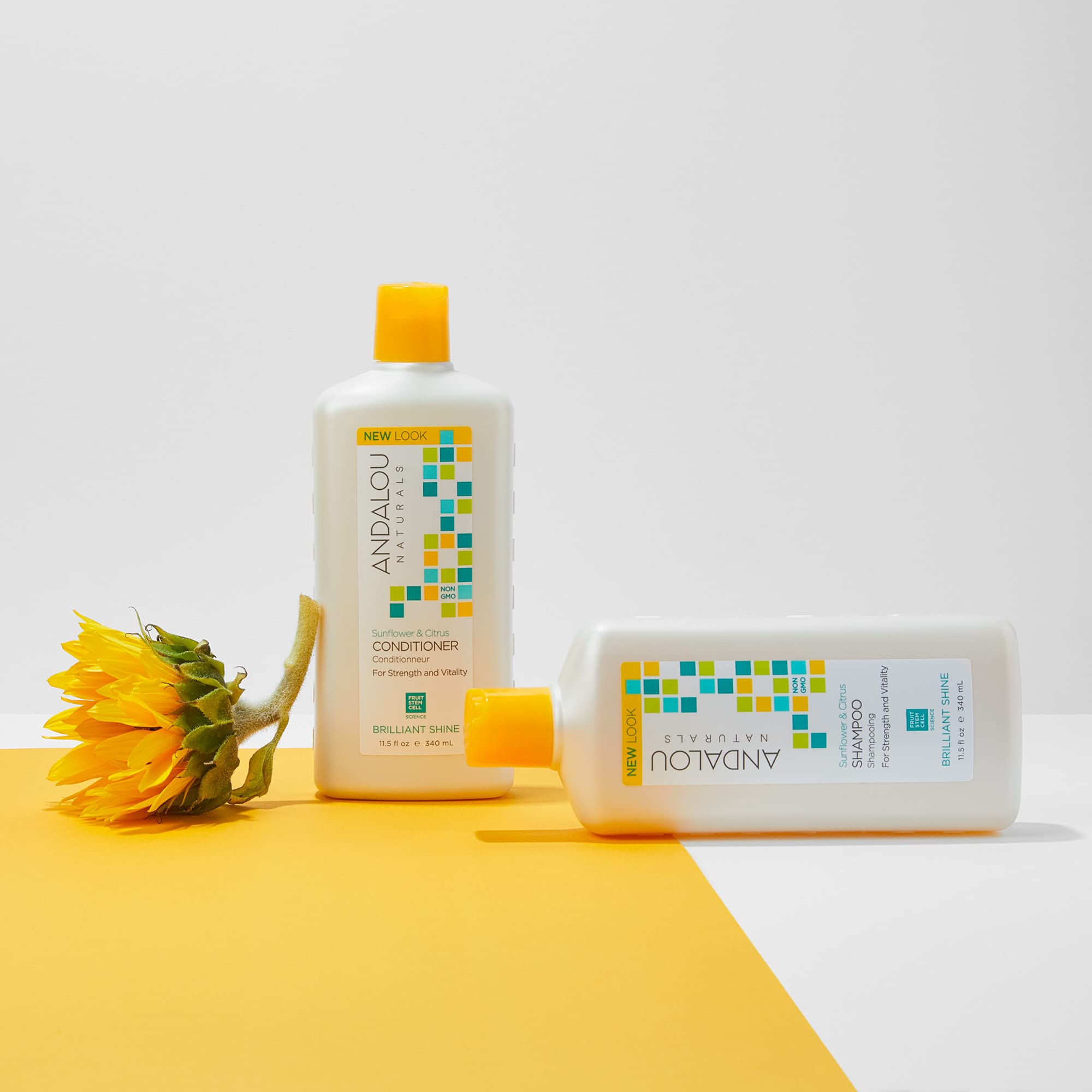 Andalou Naturals Condtnr Shine Snflwr Ctrs