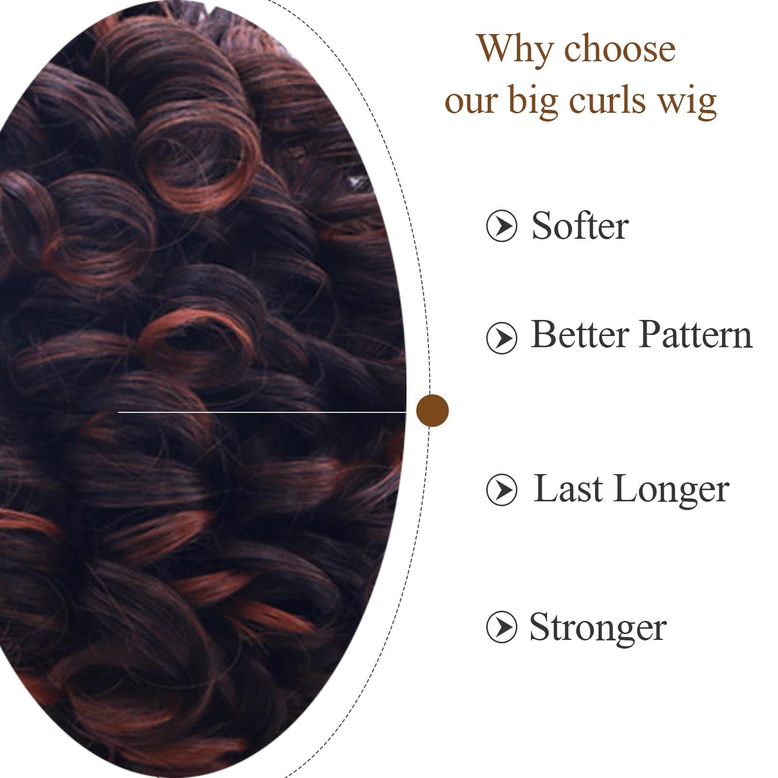 Kavsni Wig 70's Curly Wigs for Black Women Large Bouncy Fluffy and Soft Natural Looking Afro Wig 60s Wigs Gold Hoop Earring+2Wig