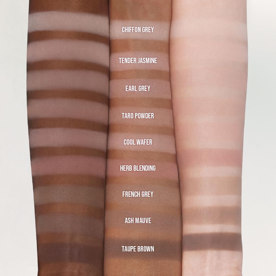Dasique Shadow Palette #13 Cool Blending L Vegan, Cruelty-Free L 9 Blendable Shades In Smooth Matte Finish