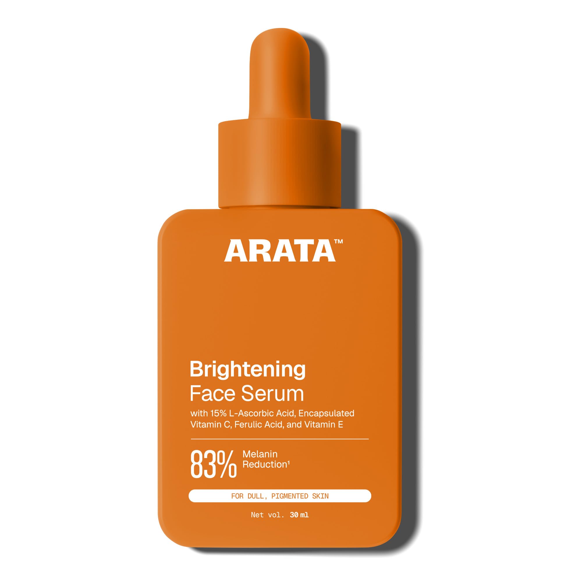 Arata 20% Vitamin C Face Serum For Glowing Skin (30 Ml) | Anti Aging, Boosts Collagen & Targets Pigmentation | All Skin Types | 