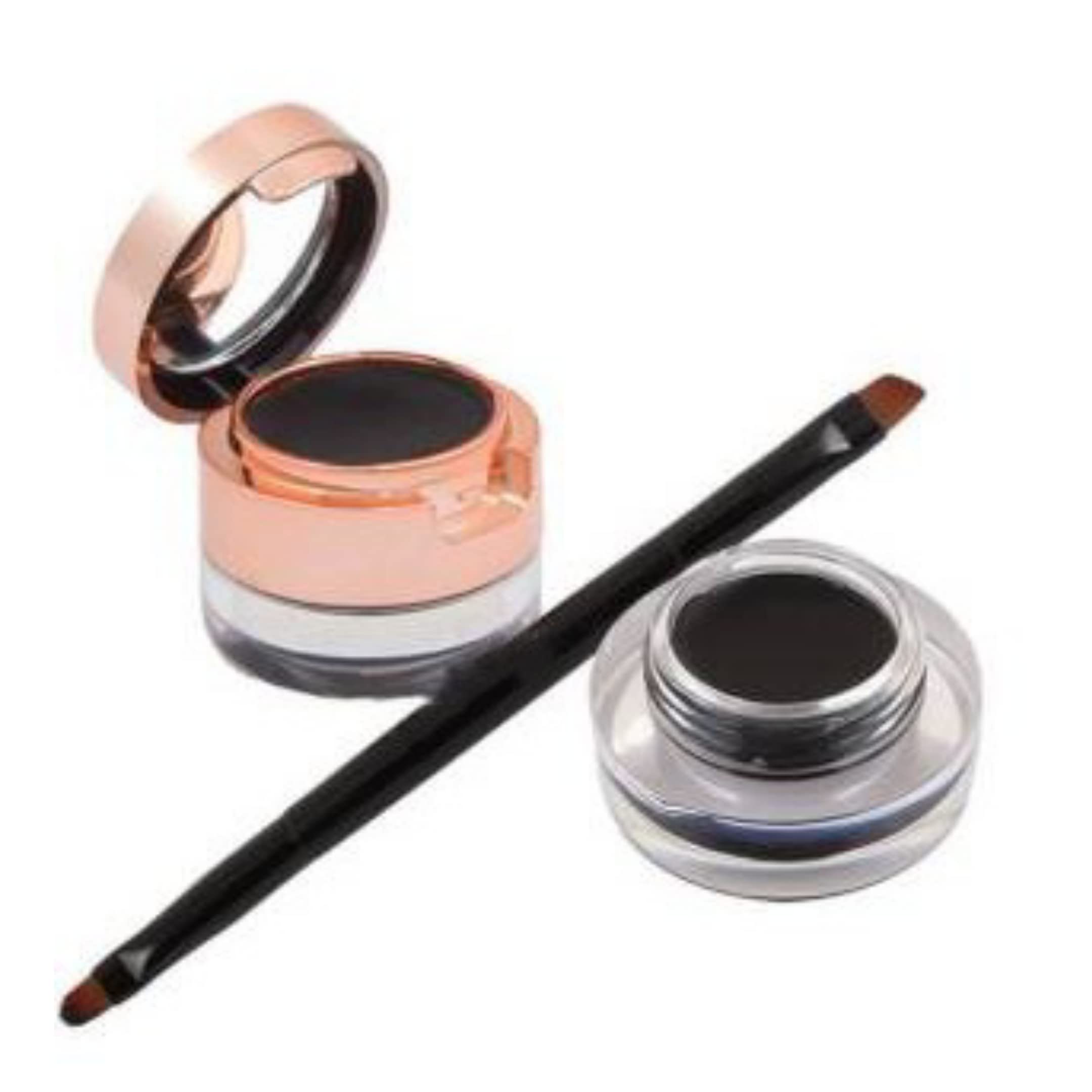 Crazy Huda Long Lasting Waterproof Studio Touch Gel Kajal Eyeliner Cake 24H