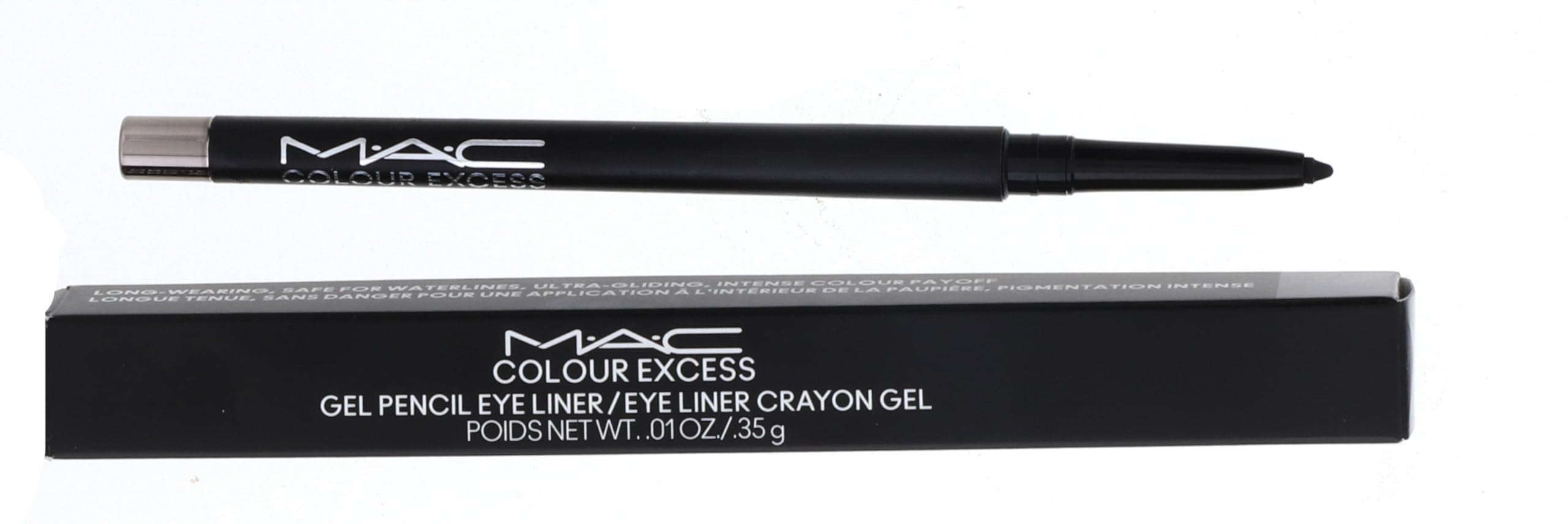 M.A.C. Colour Excess Gel Pencil Eye Liner  Glide or Die (Carbon black)