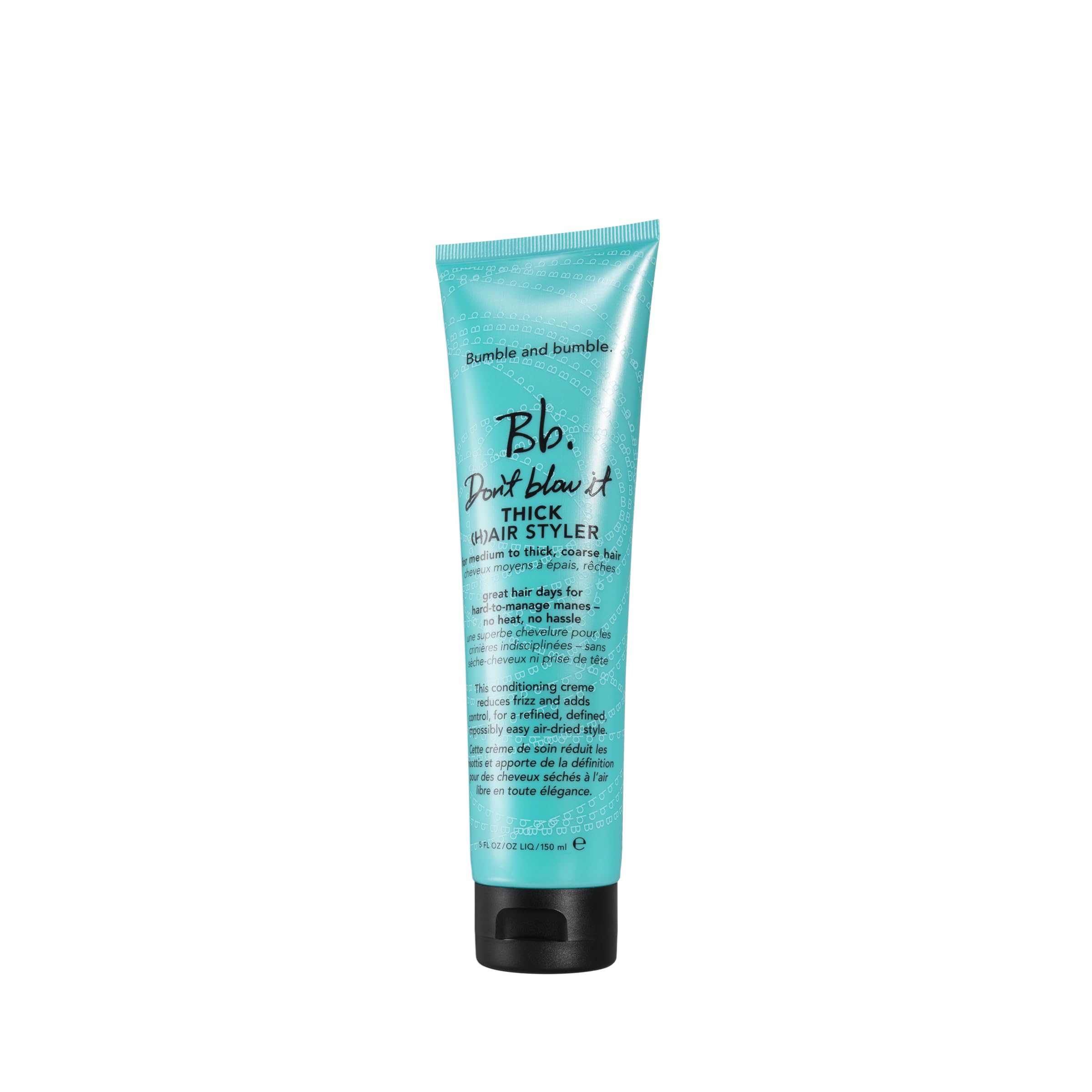 Bumble and bumble. Don't Blow It Thick (H) air Styler Air Dry Cream | For Medium to Thick Hair, 5 Fl Oz