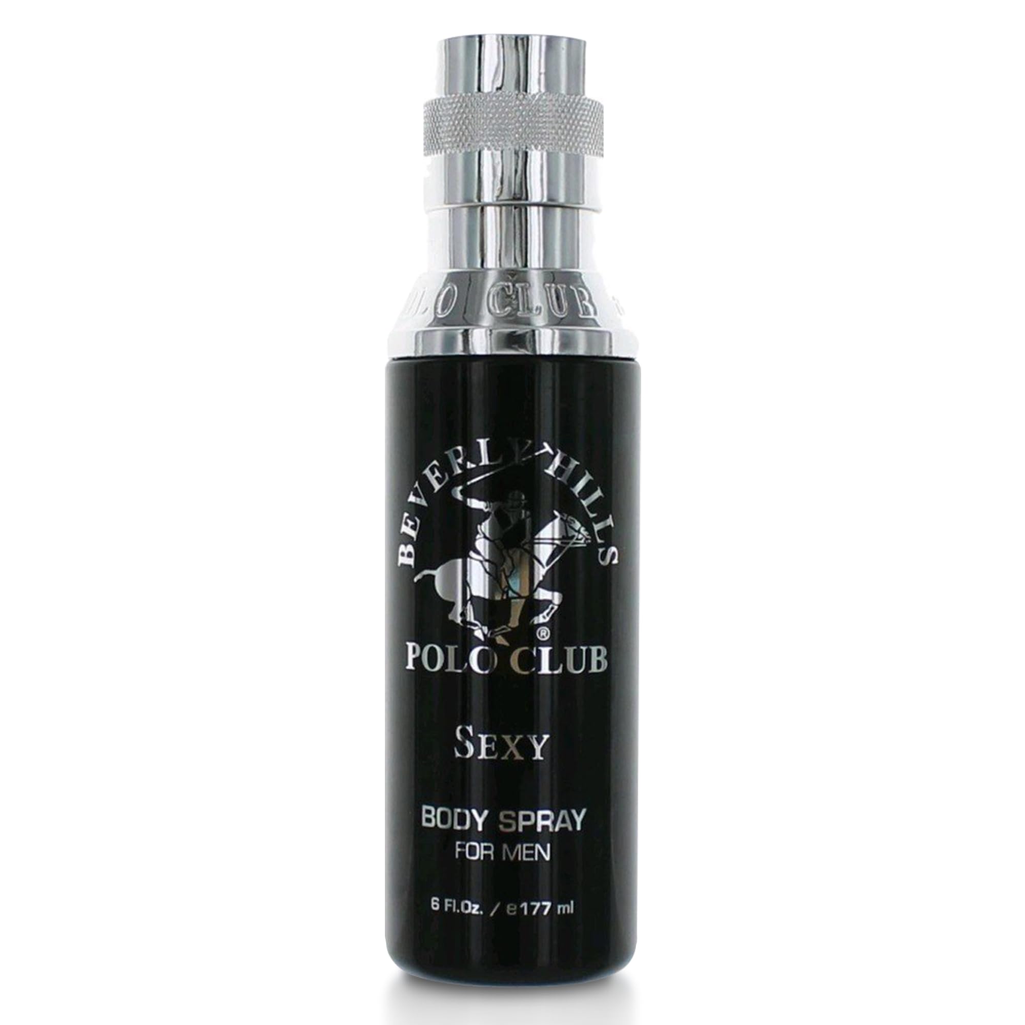 Beverly Hills Polo Club Body Spray for Men - BHPC Sexy for Men - Oriental, Woody, Fresh & Masculine Scent - Long Lasting Cologne