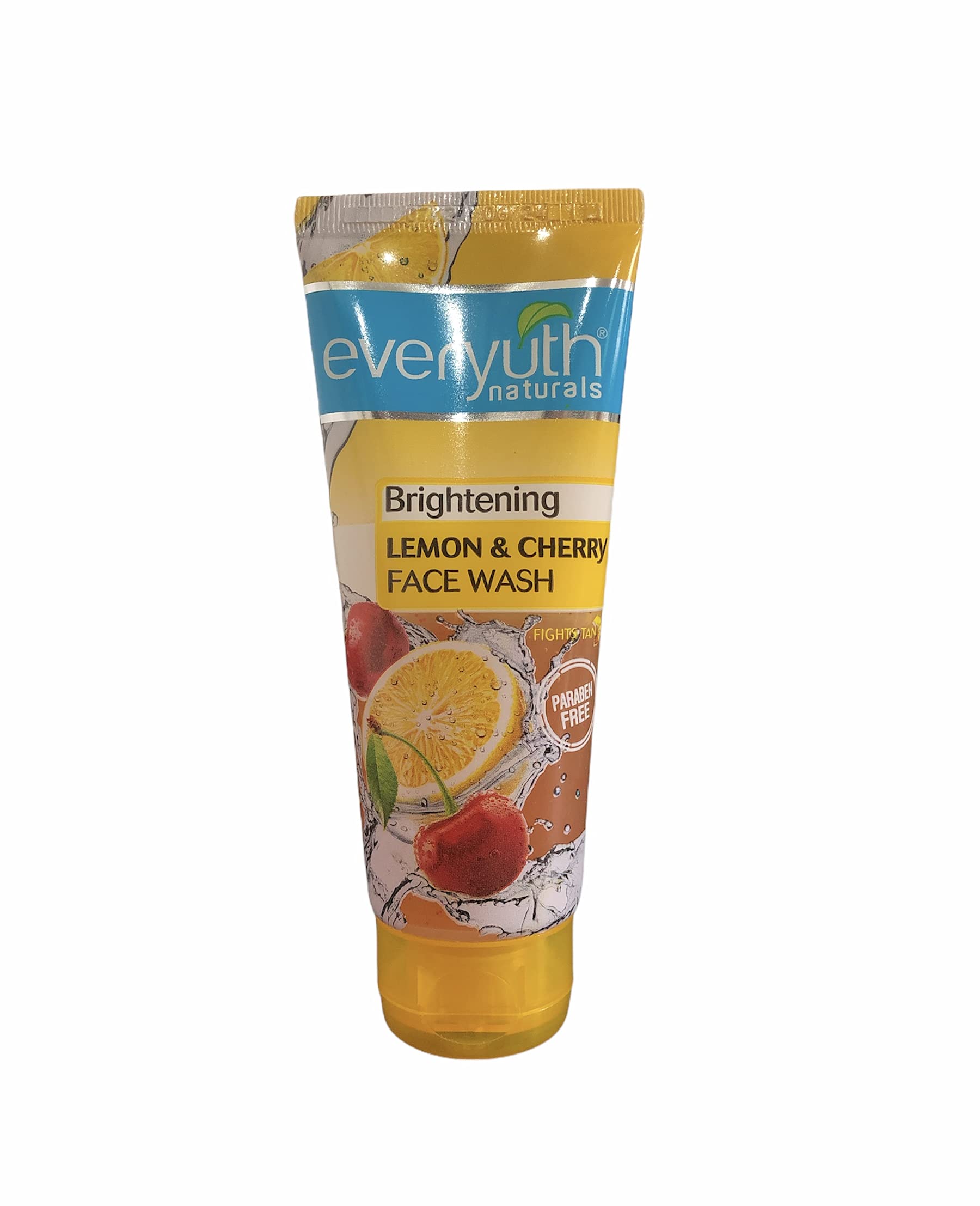 Everyuth Naturals Brightening Lemon Cherry Face Wash, 50 G