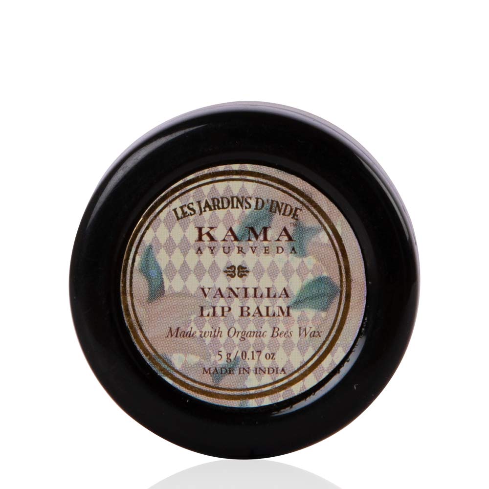 Kama Ayurveda Vanilla Lip Balm, 5g