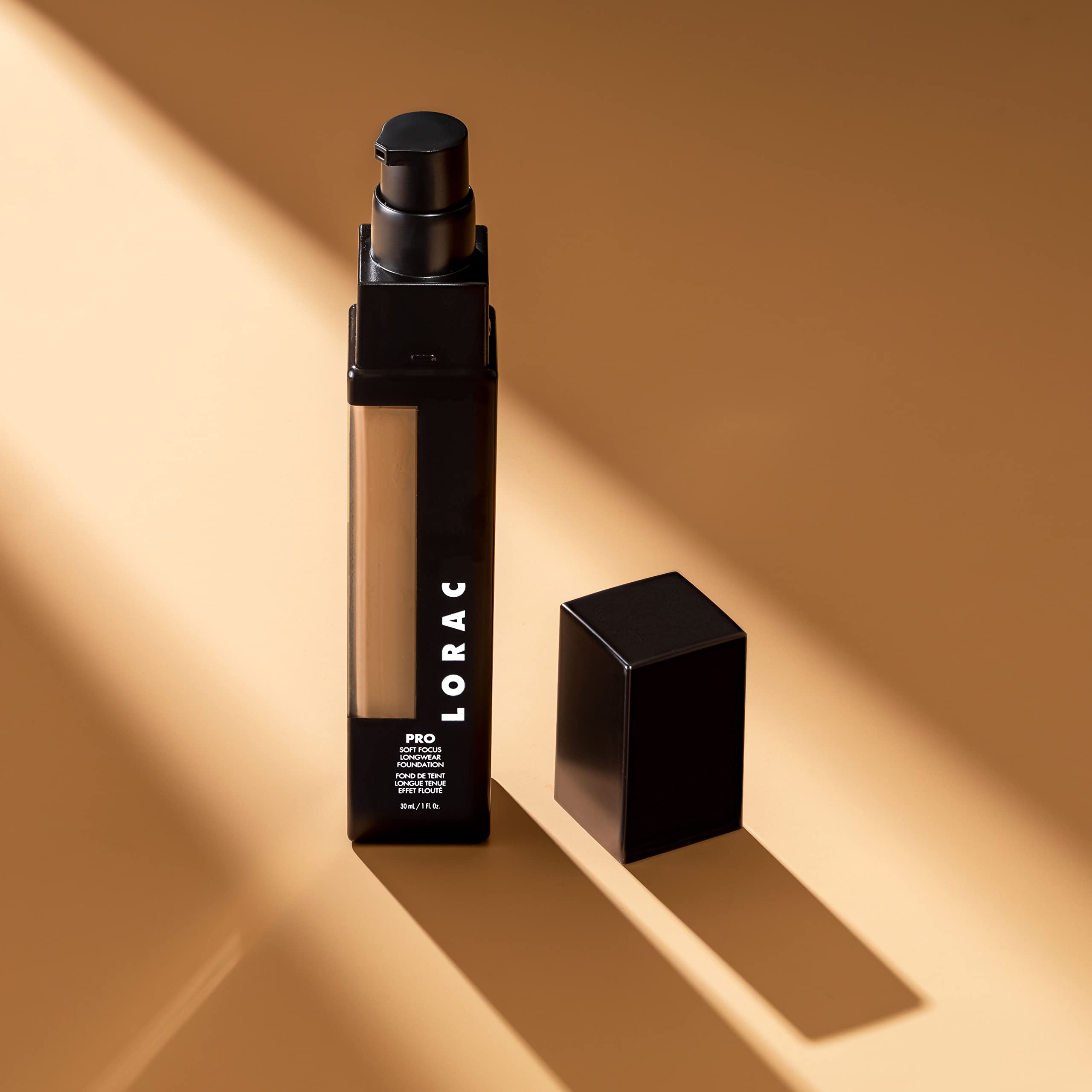 LORAC PRO Soft Focus Longwear Foundation, Shade 19 | Full Coverage | Lightweight | Water-Resistant | Oil-Free