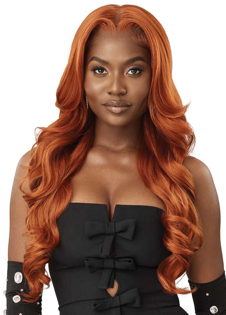 Outre Lace Front Wig - Perfect Hair Line 13X6 - True Frontal - Peak 701 (JET BLACK 1)