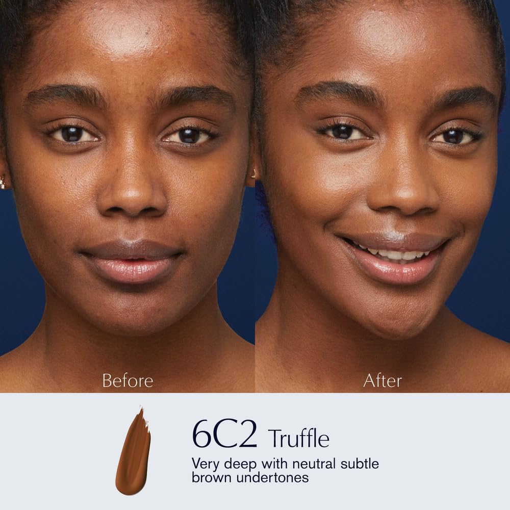Est  E Lauder Double Wear Stay-In-Place 24-Hour Long-Wear Matte Foundation, 1.0 Oz, 6C2 Pecan