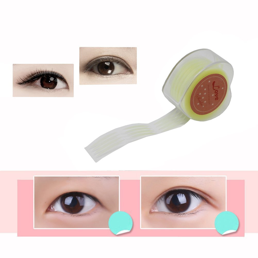 Dedila Pro 600 Pcs By A Box Makeup Breathable Eyelid Tape Big Eye Decoration Invisible Fold Eyelid Shadow Sticker Double Eyelid