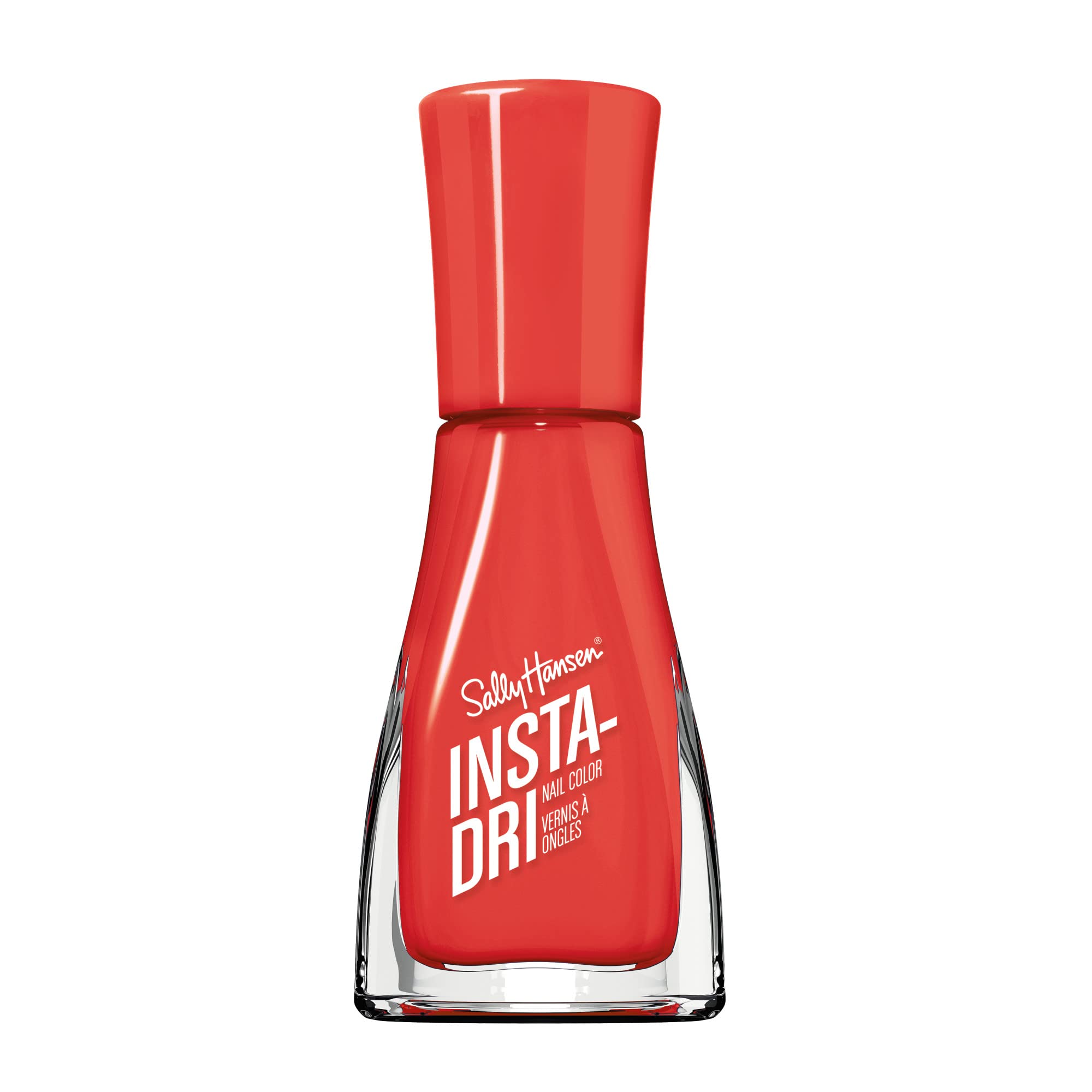 Sally Hansen Insta-Dri Nail Polish Lacquer, Hail Cherry, 031 Fl Oz