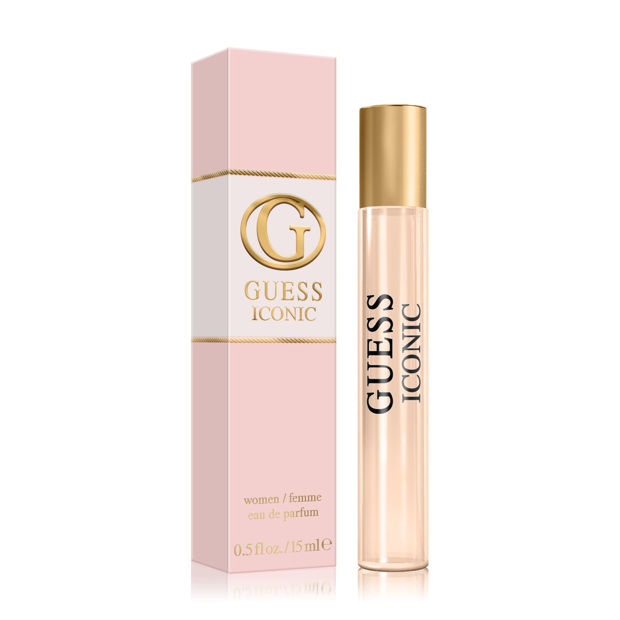 GUESS Iconic Women/Femme Eau de Parfum Travel Spray, 0.5 Fl. Oz.