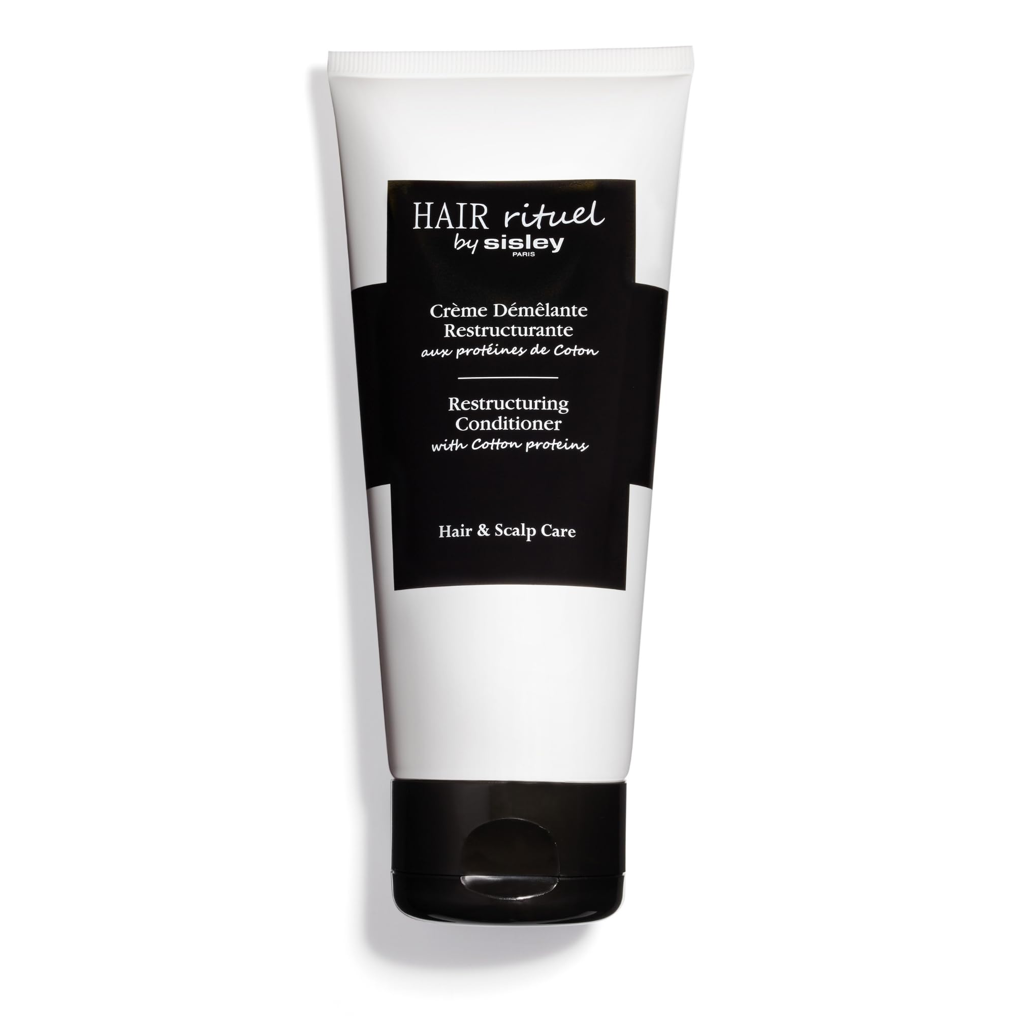 Hair Rituel by Sisley Paris Restructuring Conditioner with Cotton Proteins - 200 mL - Hair Care Detangling Conditioner for Insta