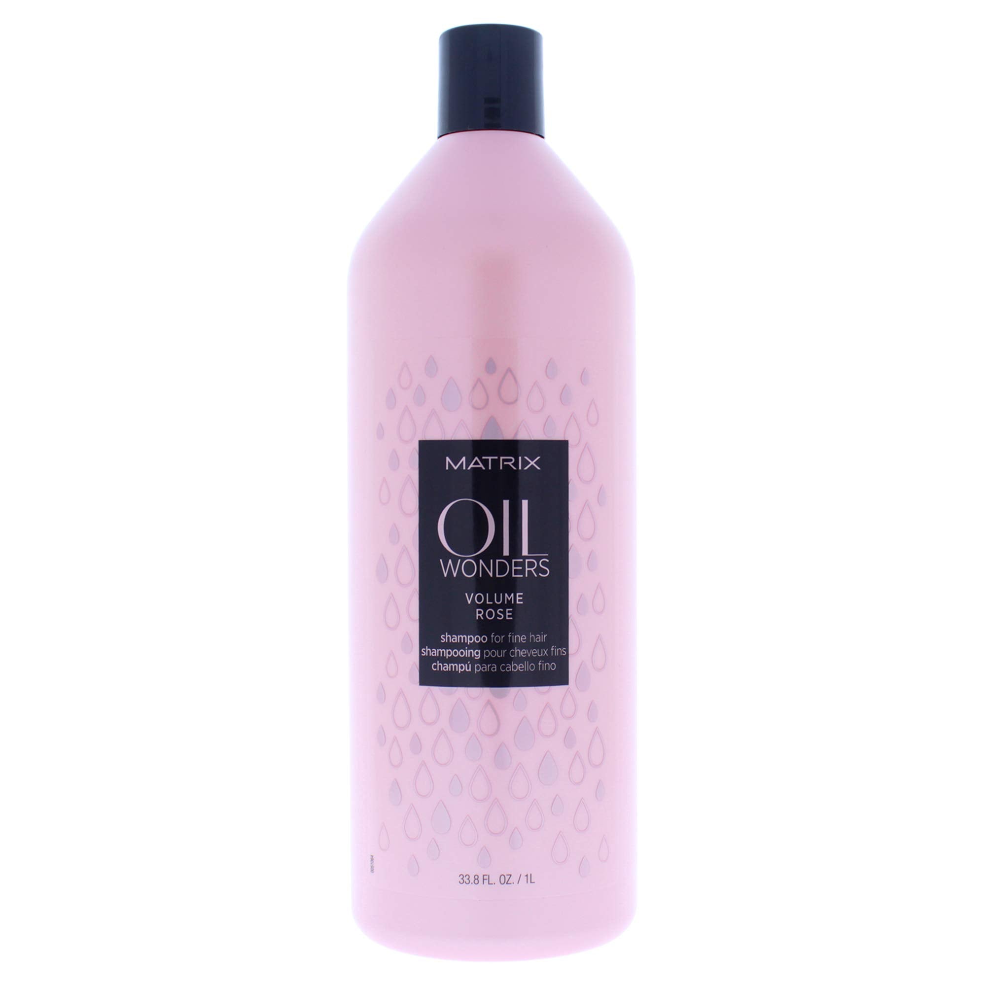 Matrix Oil Wonders Volume Rose Shampoo | Nourishing Volume | Silicone-Free | For Fine Hair | 33.8 Fl. Oz