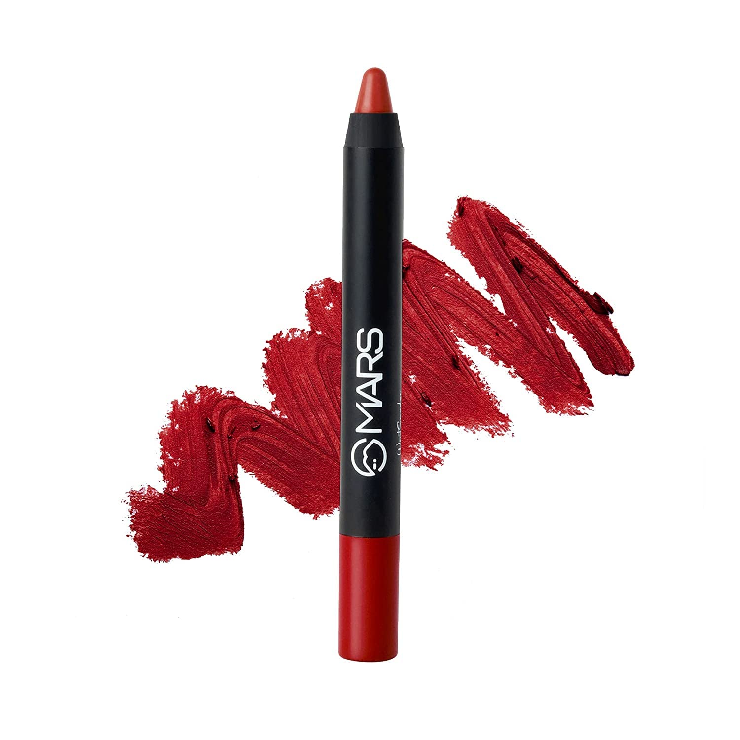 Mars Long Lasting Crayon Lipstick With 12 Hours Stay | Matte Finish | Waterproof | WonT Smudge WonT Budge Lip Crayon (3.5 Gm) 