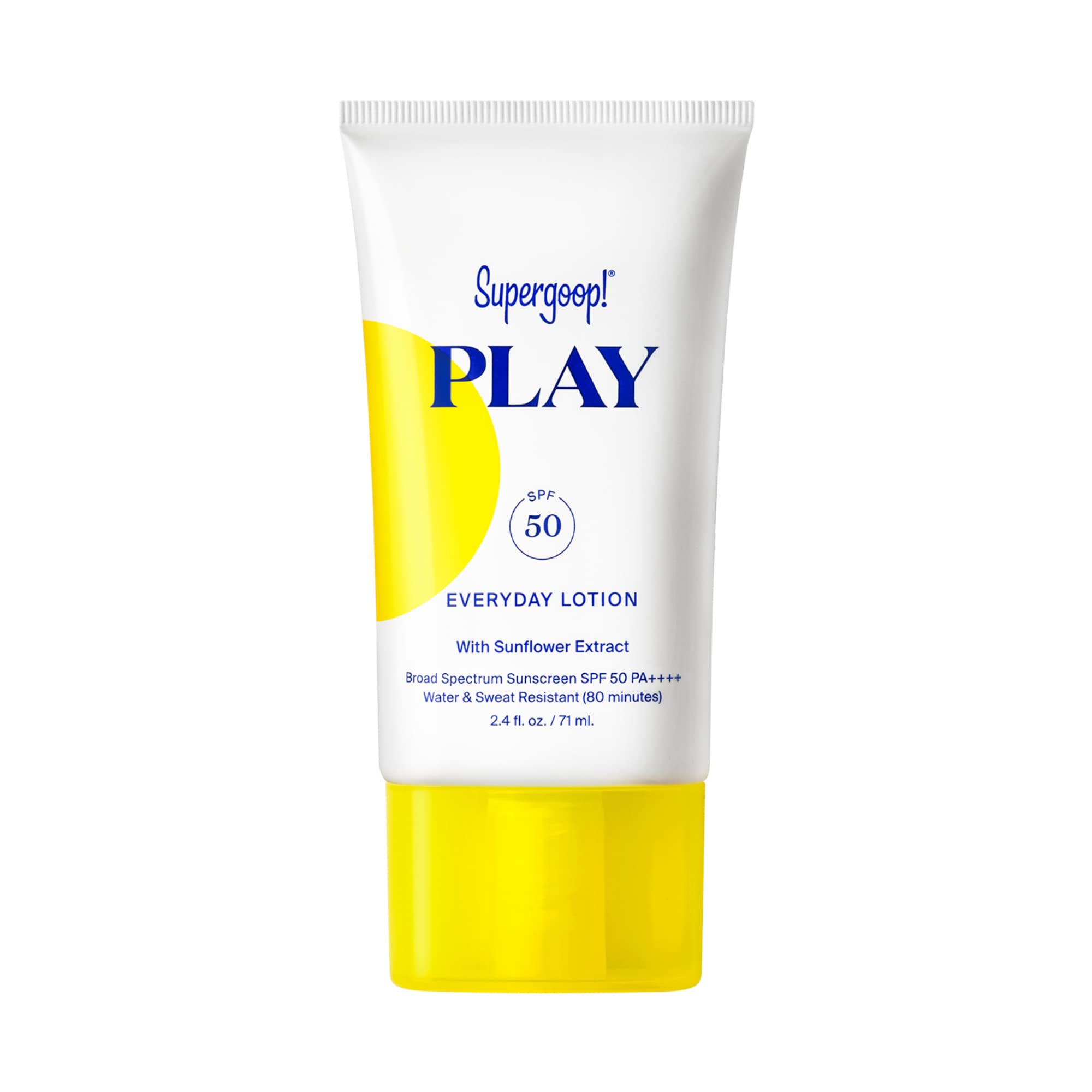 Supergoop! Play Everyday Lotion Spf 50-2.4 Fl Oz - Broad Spectrum Body & Face Sunscreen For Sensitive Skin - Great For Active Da