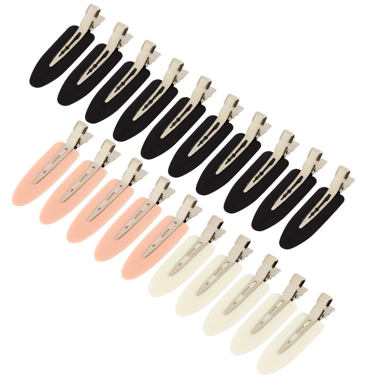 20Pcs No Bend Hair Clips - No Crease Hair Clips for Styling Sectioning, Hair Barrettes for Salon Hairstyle Hairdressing Bangs Wa