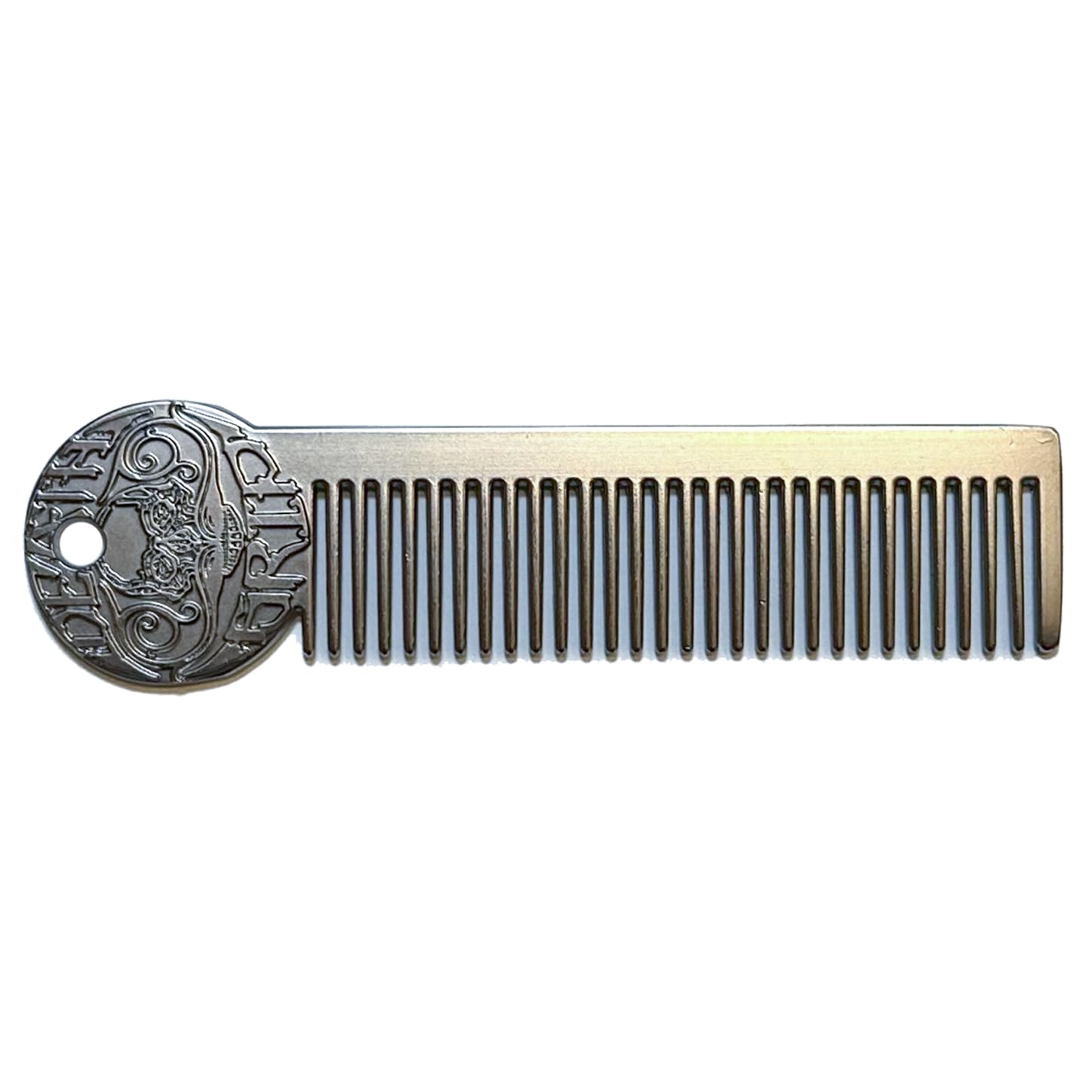 Death Grip Platinum Mustache Comb for Men