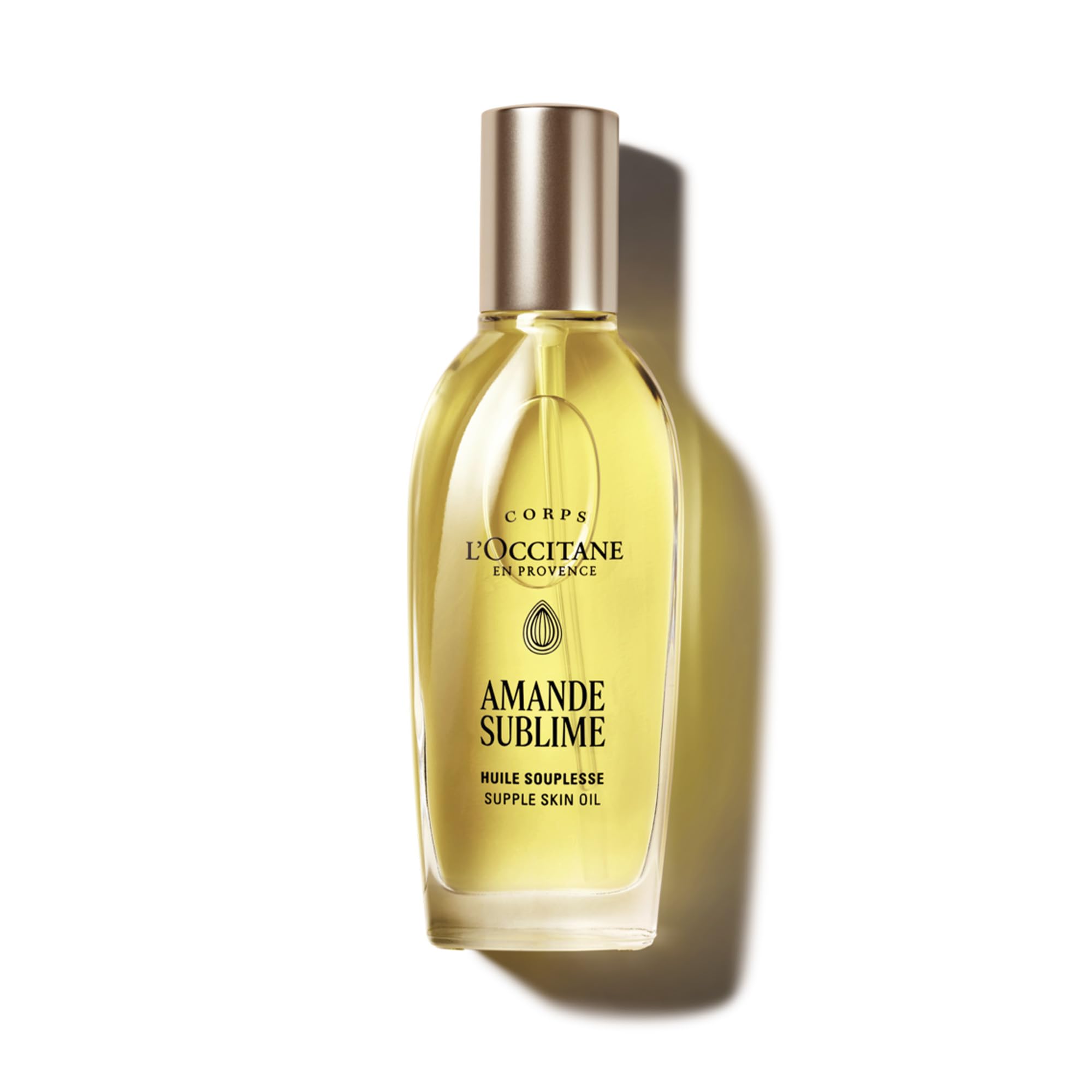 Almond Sublime Body Oil by LOccitane for Unisex - 3.3 oz Oil