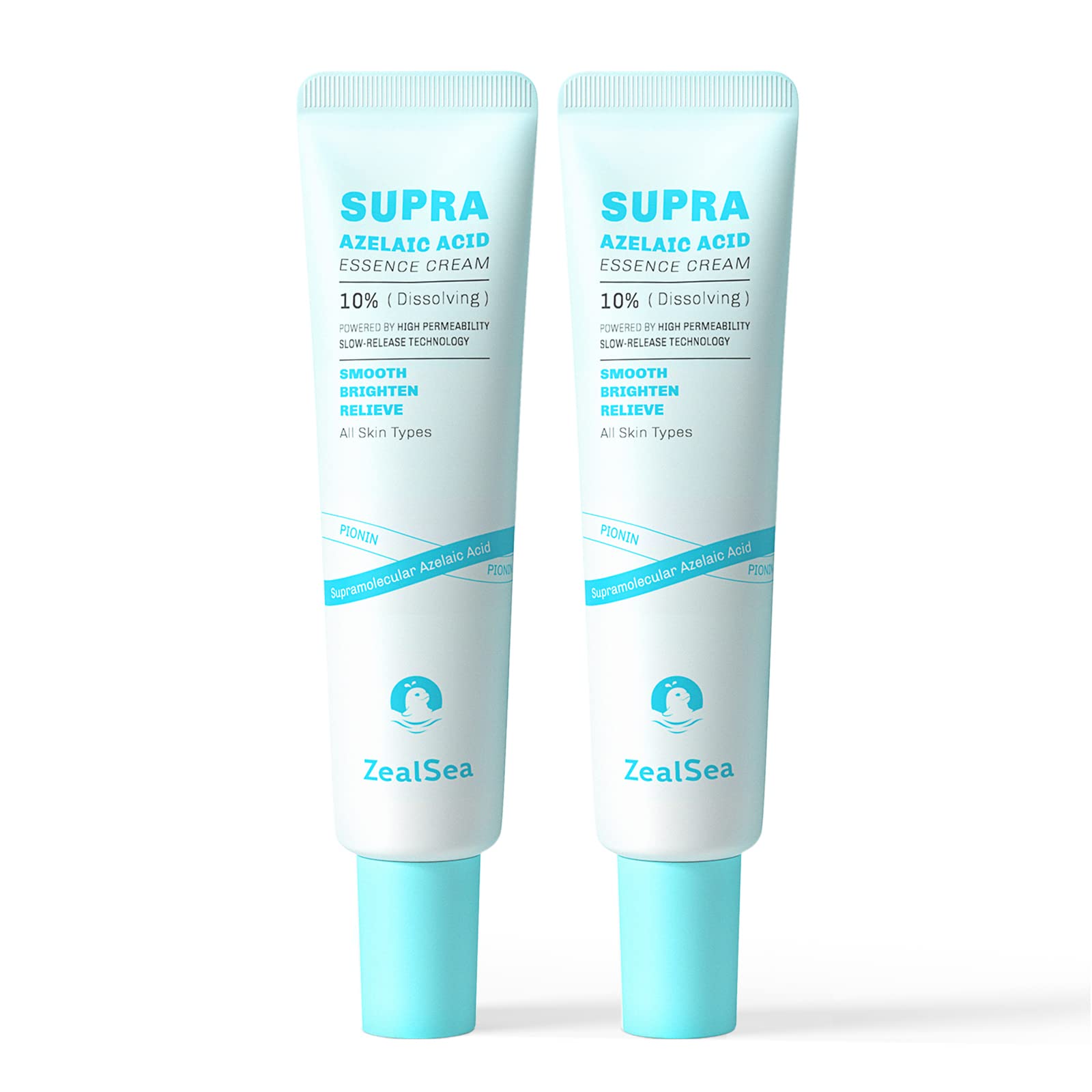 ZealSea Azelaic Acid 10% Facial Cream for Redness Relief Face Skin Care, Pimple Pigmentation Blackhead, Balance Excess Sebum, Cl