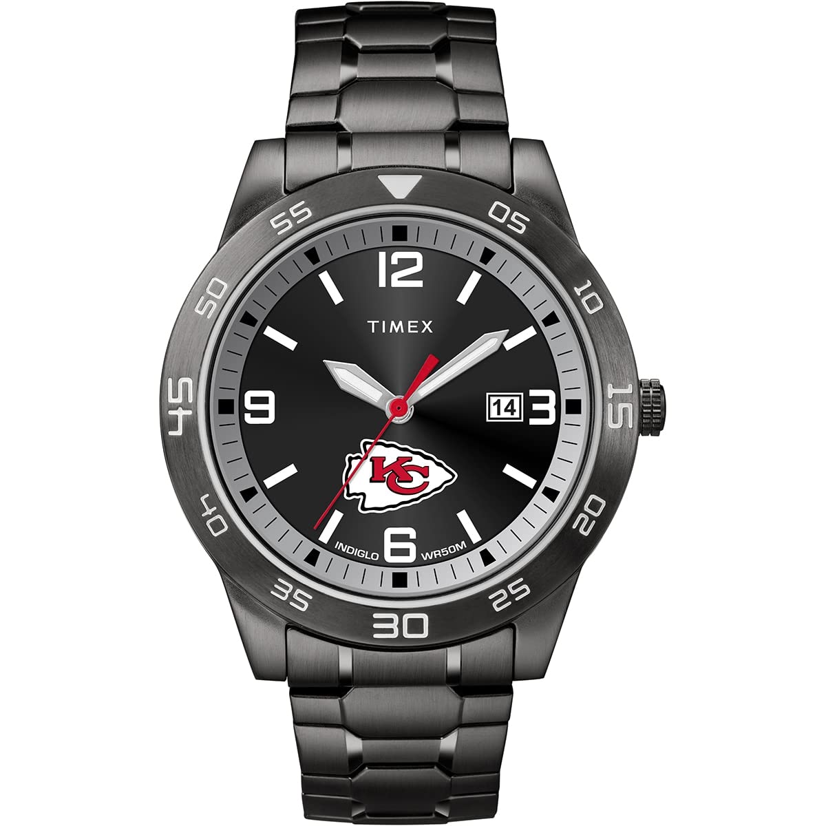 Timex Tribute Men's TWZFCHIMM NFL Acclaim Kansas City Chiefs Watch, kansas City Chiefs (TWZFCHIMMYZ)
