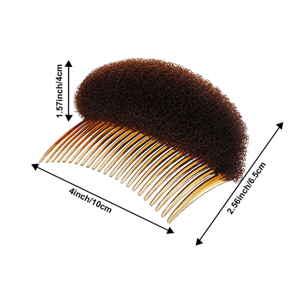 2PCS 29 Teeth Hair Fringe Volume Bump Up Inserts Tools-Hair Pin Hair Styling Clip Hair Charming Insert Do Beehive Tool Maker Hai