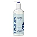 Renpure Plant Based Biotin And Collagen Thickening Volume Conditioner - Leaves Hair Looking Luscious - Gentle Formula - Dye, Cru