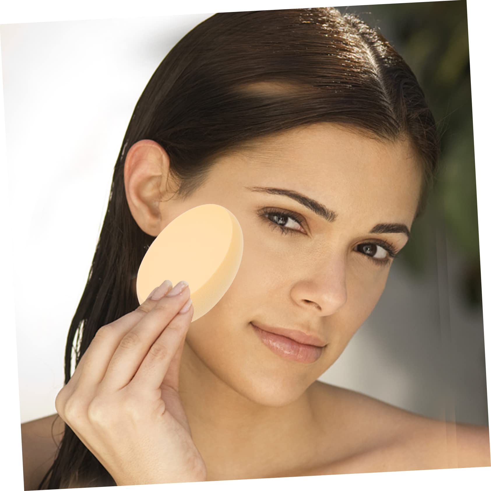 6pcs Puff Makeup Sponges Foundation Sponge Facial Sponge Face Puff Facial Powder Puff Makeup Sponge Powder Puff Oval Makeup Spon