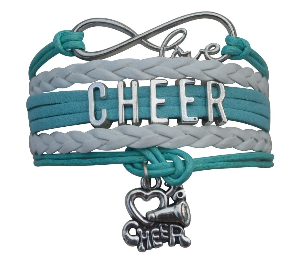 Infinity Collection Cheer Bracelet- Cheerleading Bracelet- Cheer Jewelry - Gift For Cheerleader