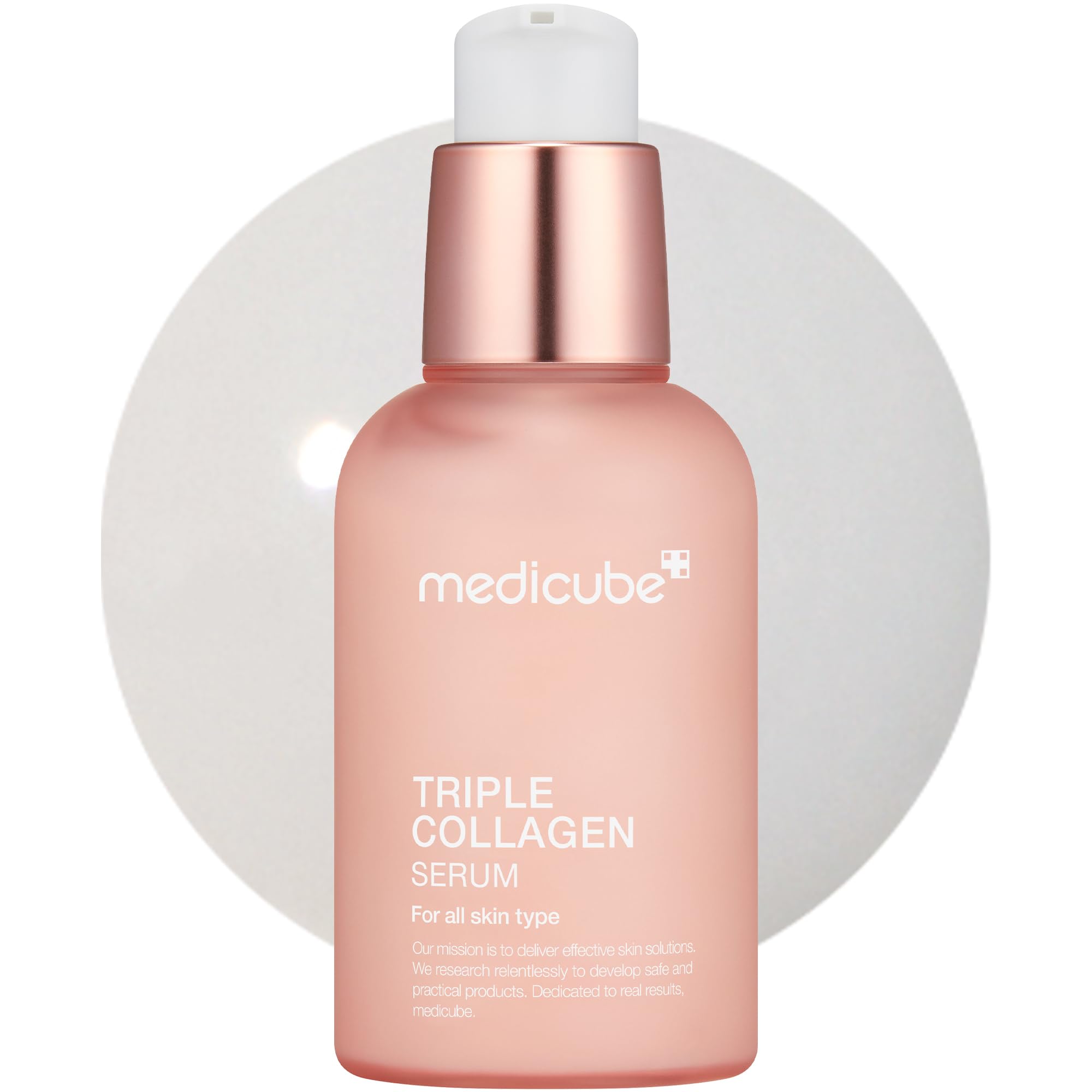 Medicube Triple Collagen Serum 1.85 Fl.Oz - Nourish Dull Skin With Triple Collagen Complex - A Lightweight Serum With Niacinamid