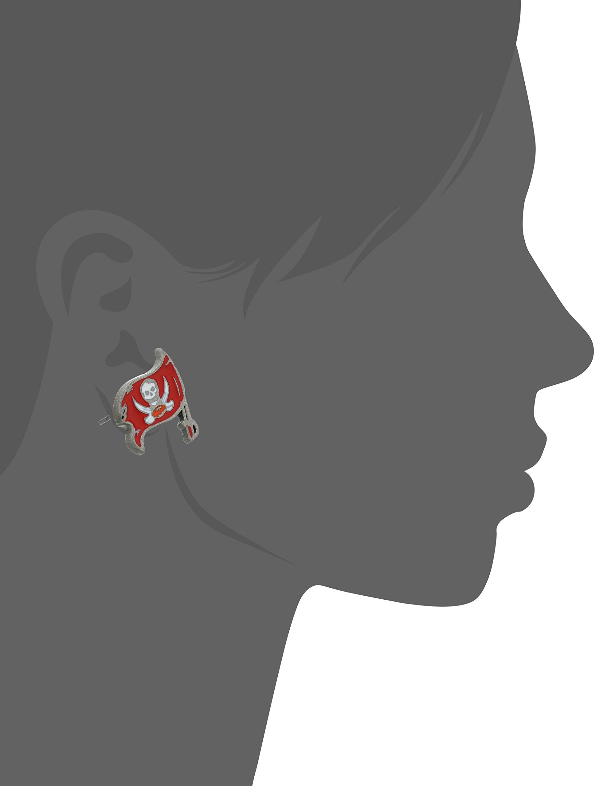 NFL Tampa Bay Buccaneers Stud Earrings