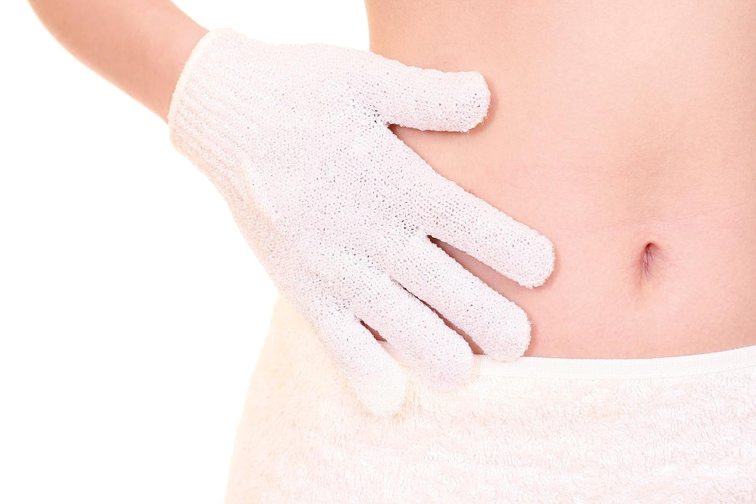 Exfoliating Bath Gloves, Pack of 4