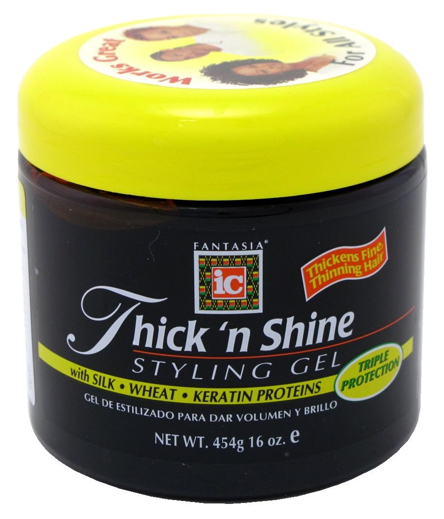 Fantasia Gel Thick N Shine 16oz Jar (3 Pack)