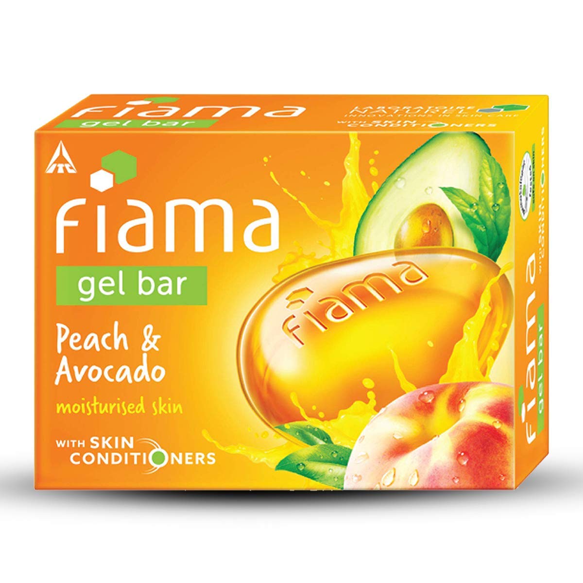 Fiama Mild Dew Gel Bar, Peach And Avocado, 125G